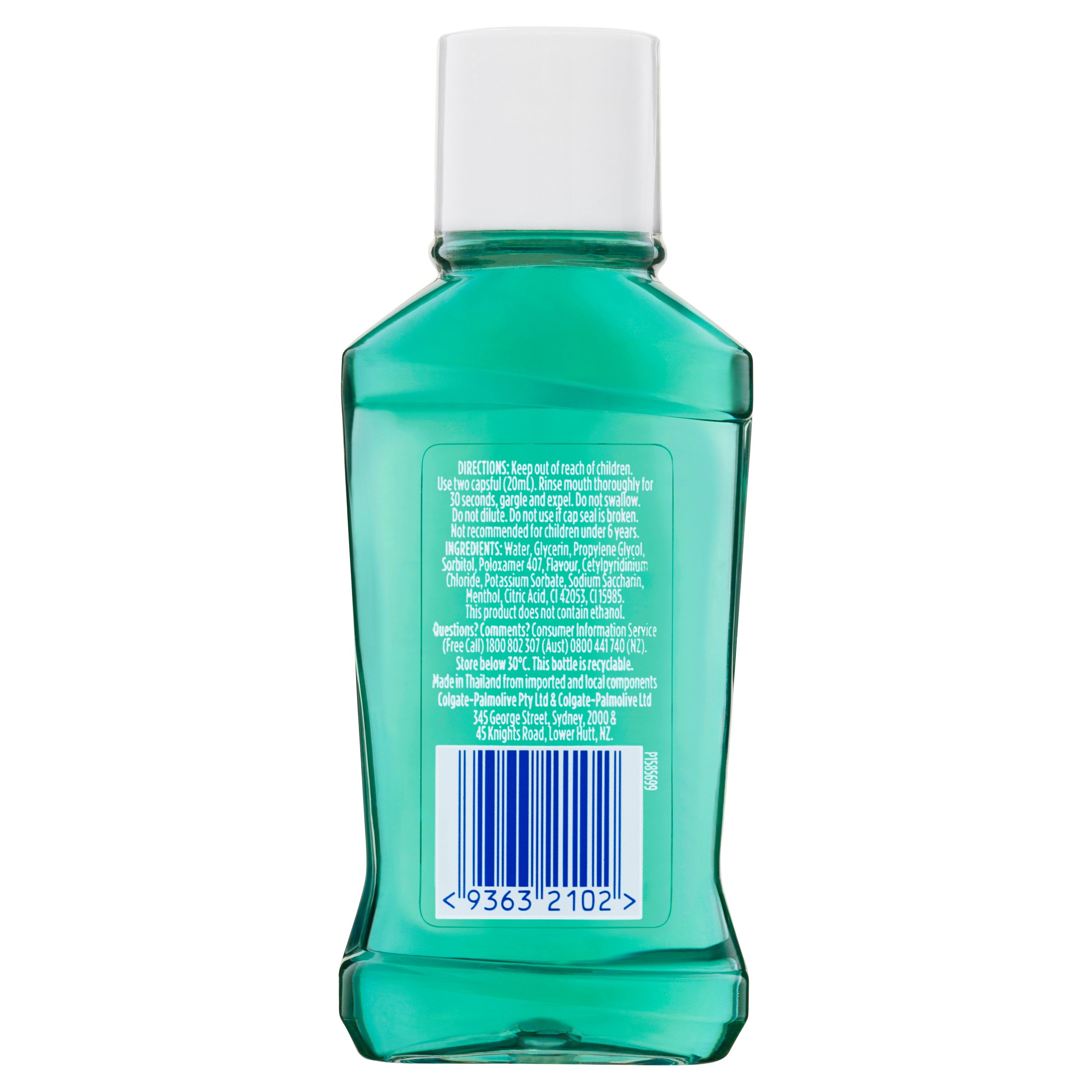 Colgate Plax Mouthwash Freshmint 60ml - Image 2