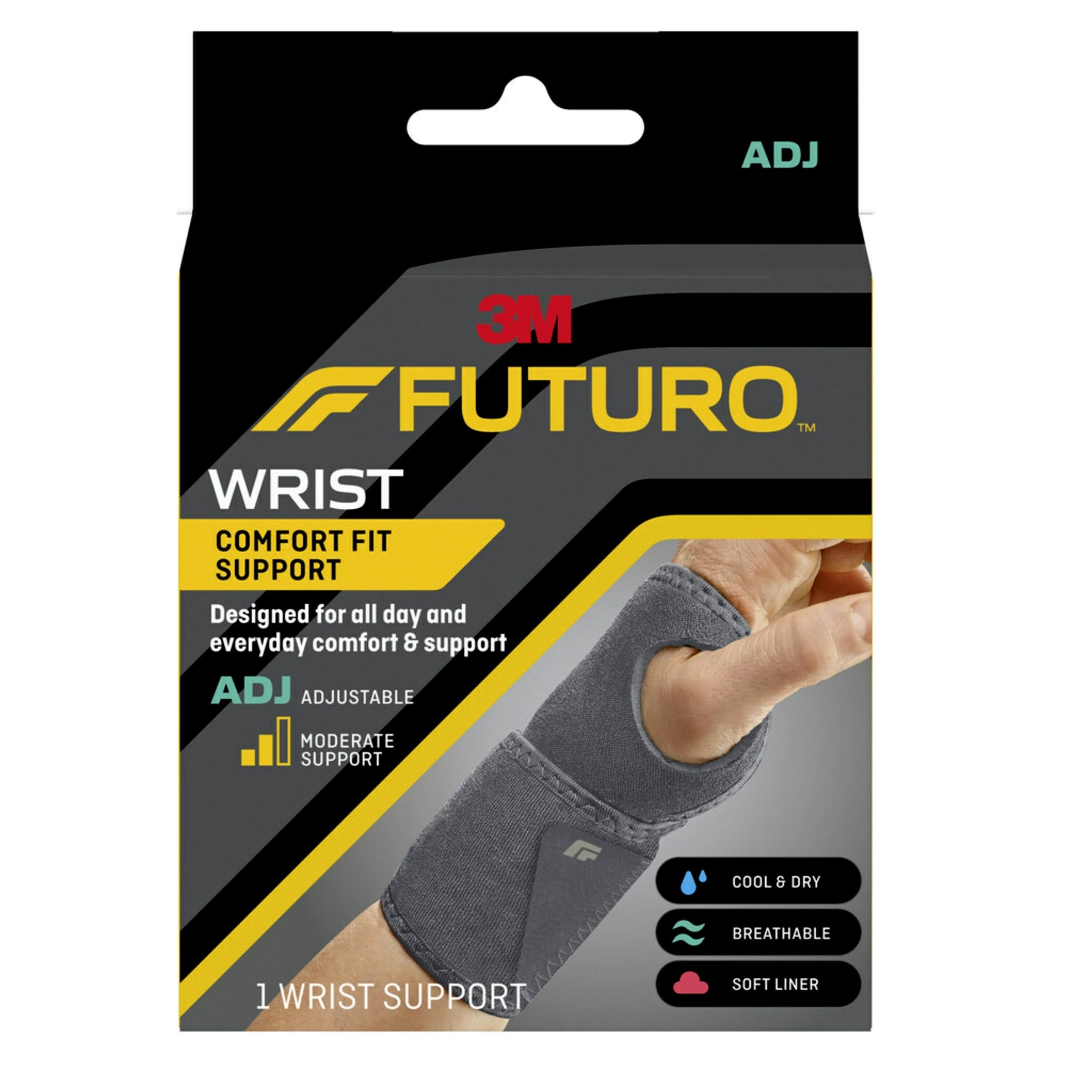 Futuro Comfort Fit Wrist Support 1 each - Image 1