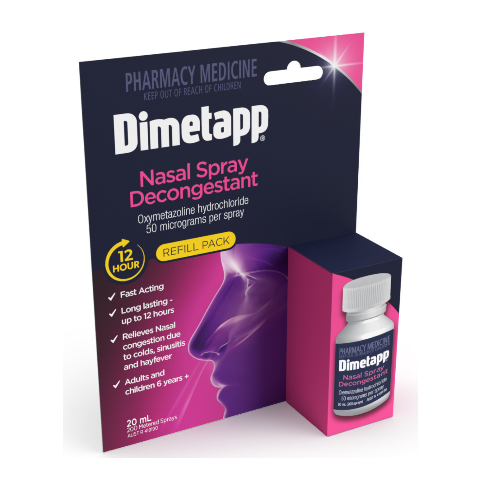 Dimetapp Nasal Spray Refill 20ml - Image 2