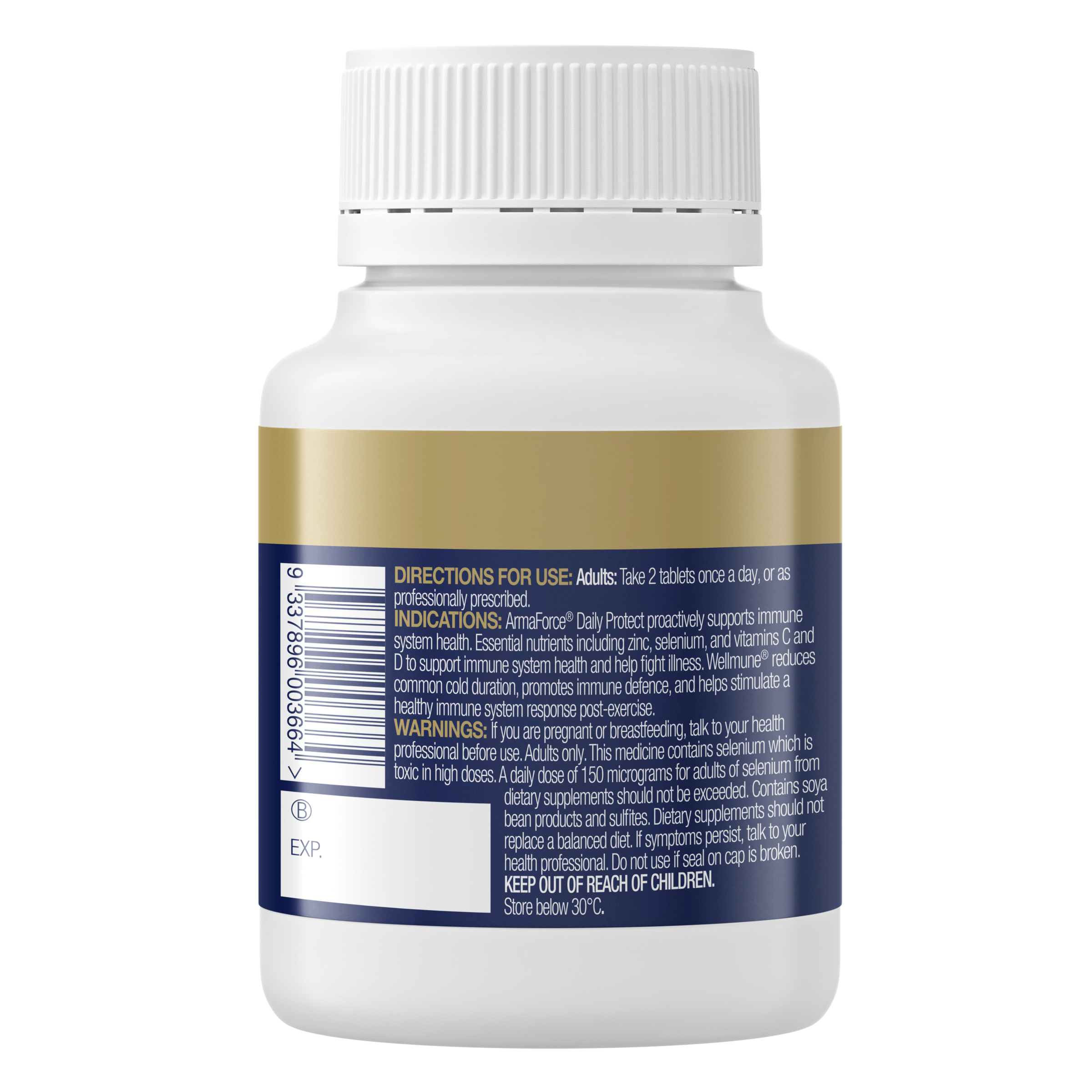 BioCeuticals ArmaForce Daily Protect 60 tablets - Image 3