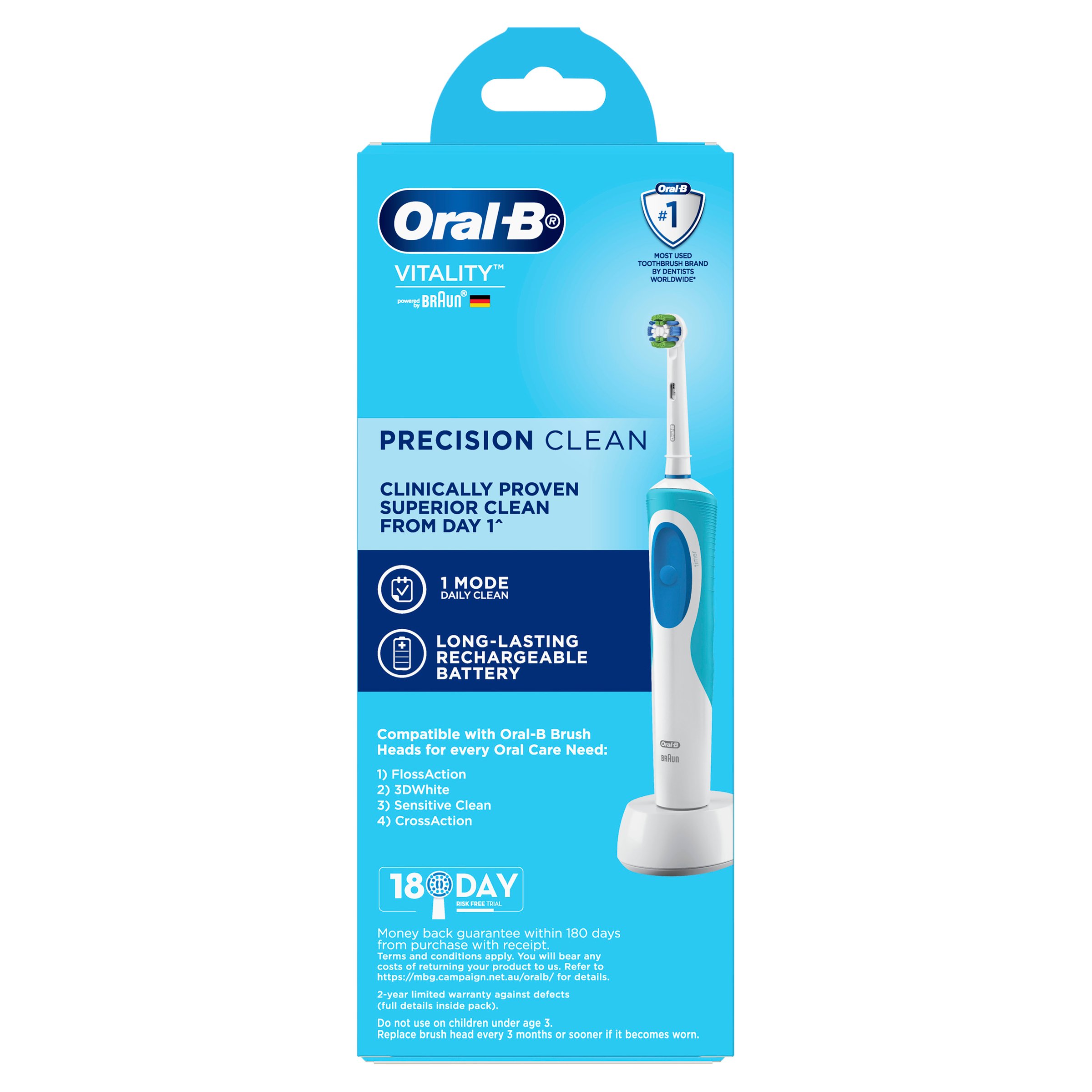 Oral-B Vitality Electric Toothbrush Precision Clean 1 each - Image 2