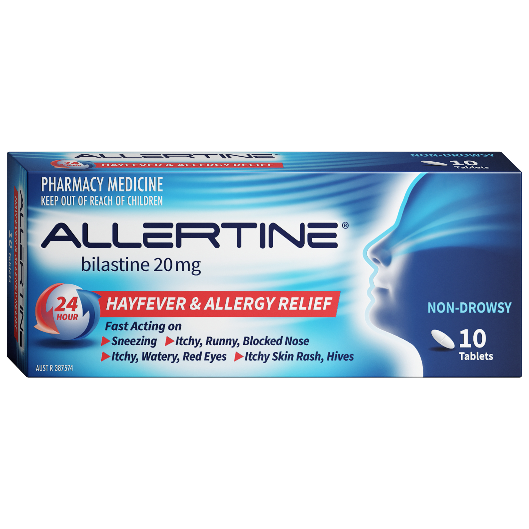 Allertine Bilastine 20mg - 10 tablets - Image 3