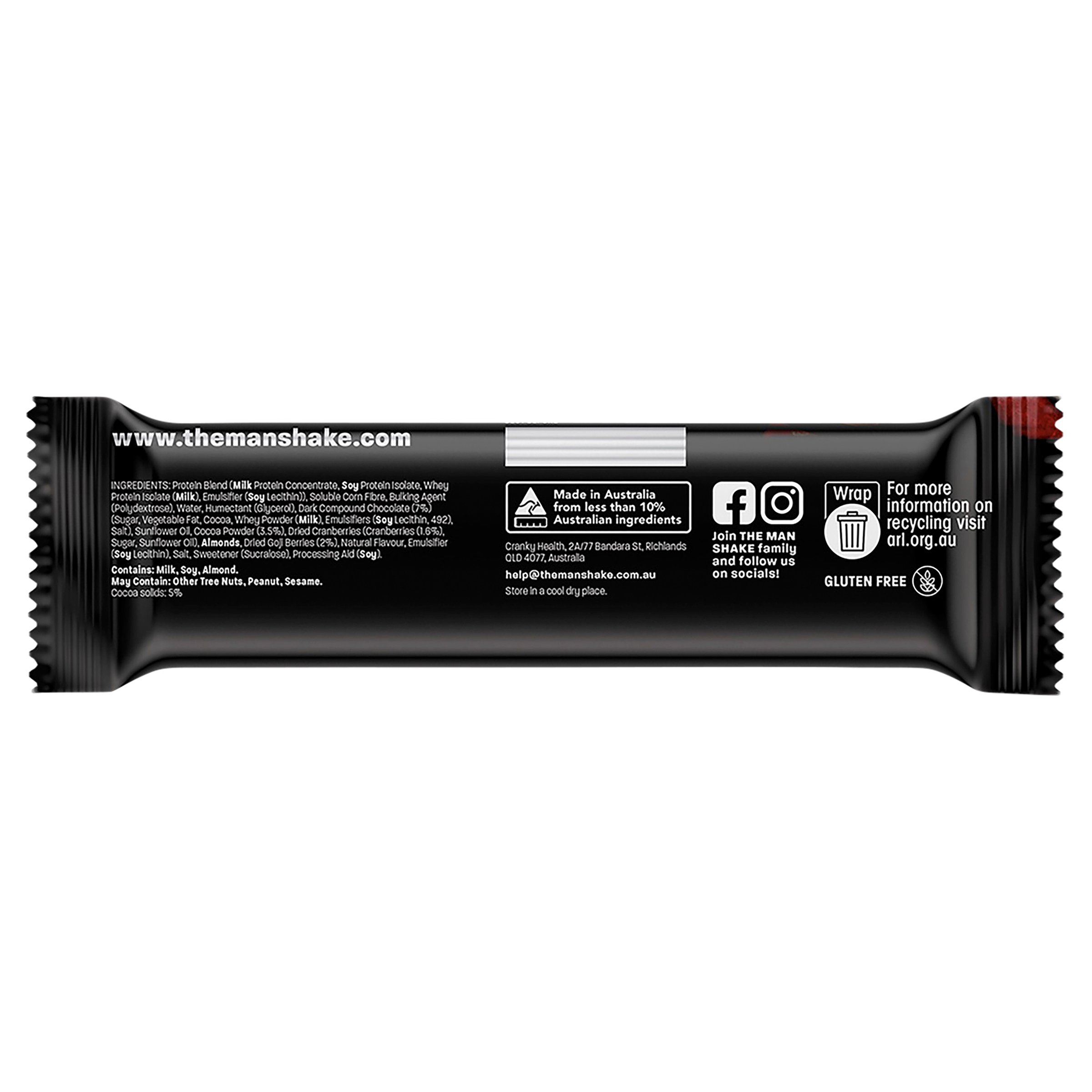 The Man Bar Choc Berry 50g - Image 3