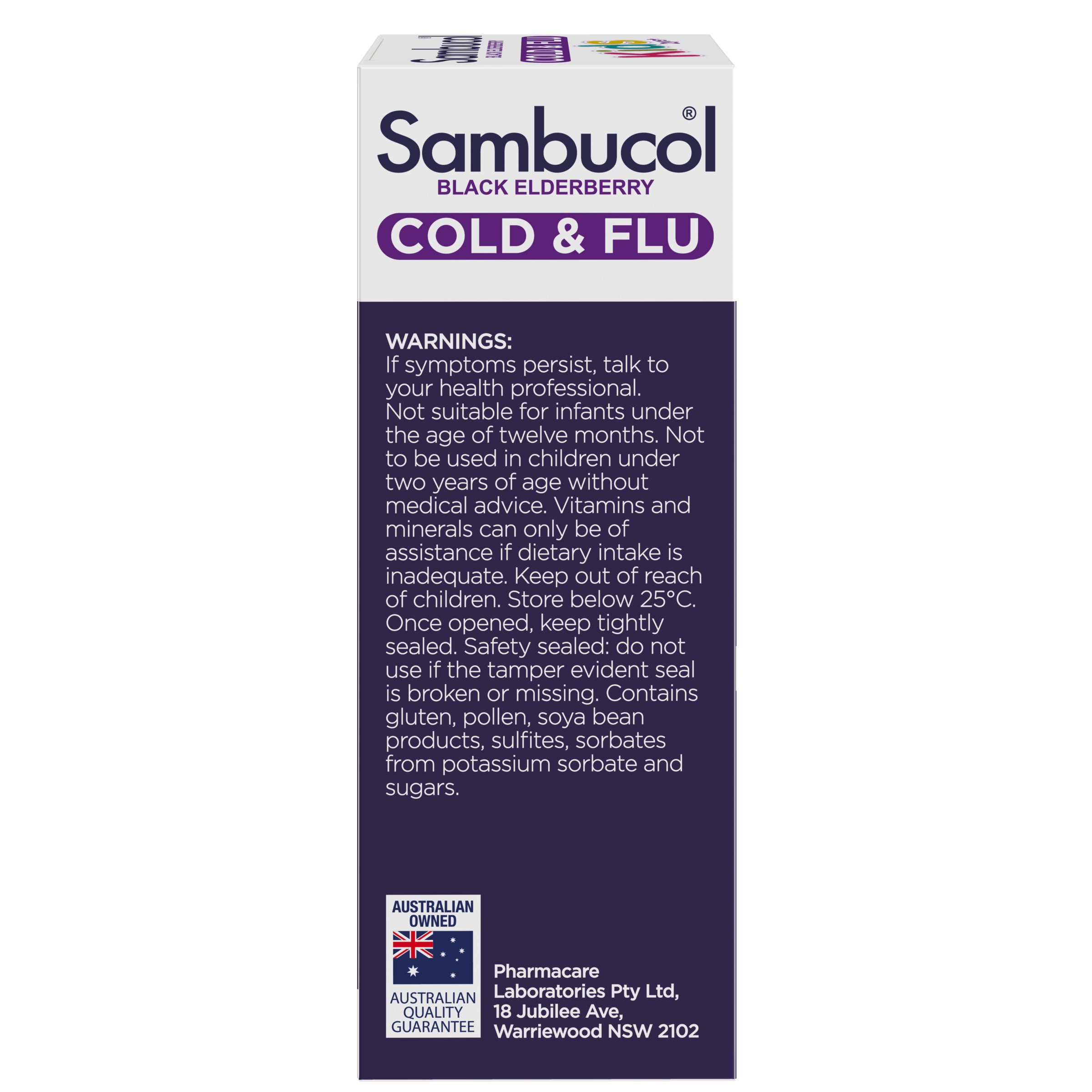 Sambucol Kids Cold & Flu Liquid 120ml - Image 3
