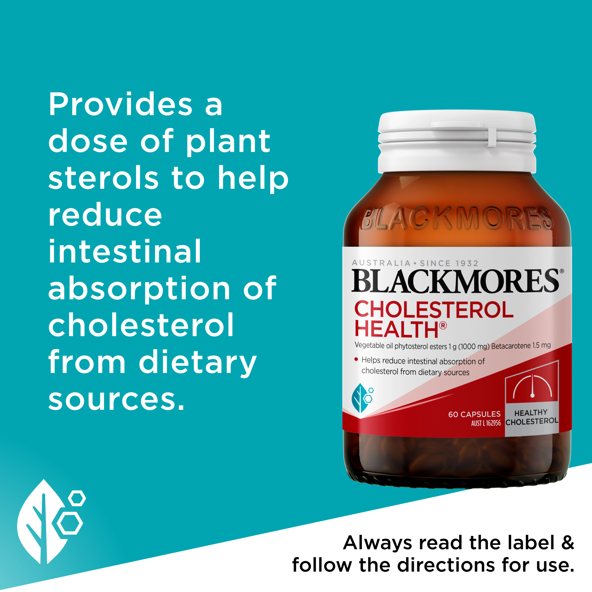 Blackmores Cholesterol Health 60 capsules - Image 6