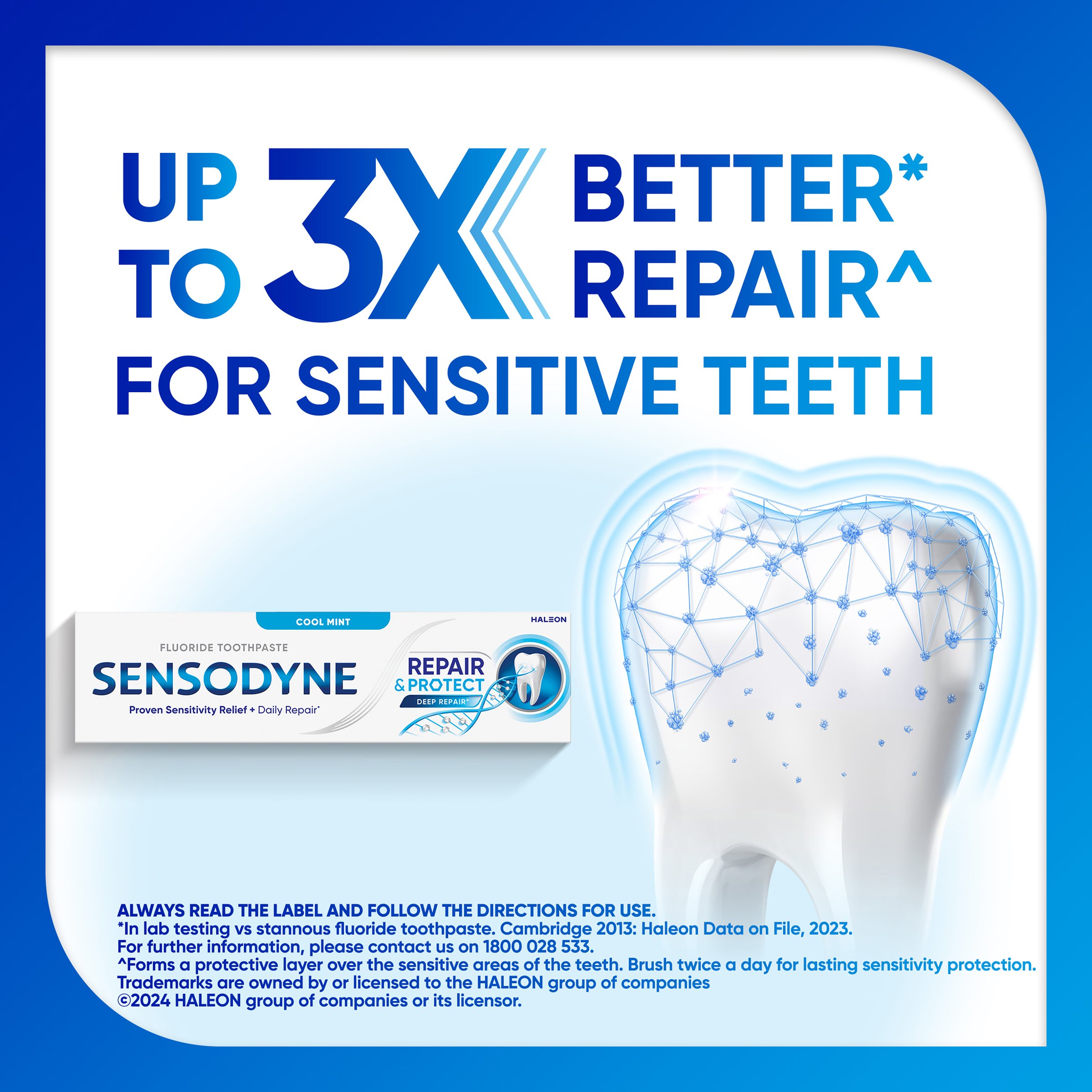 Sensodyne Toothpaste Repair & Protect 100g - Image 4
