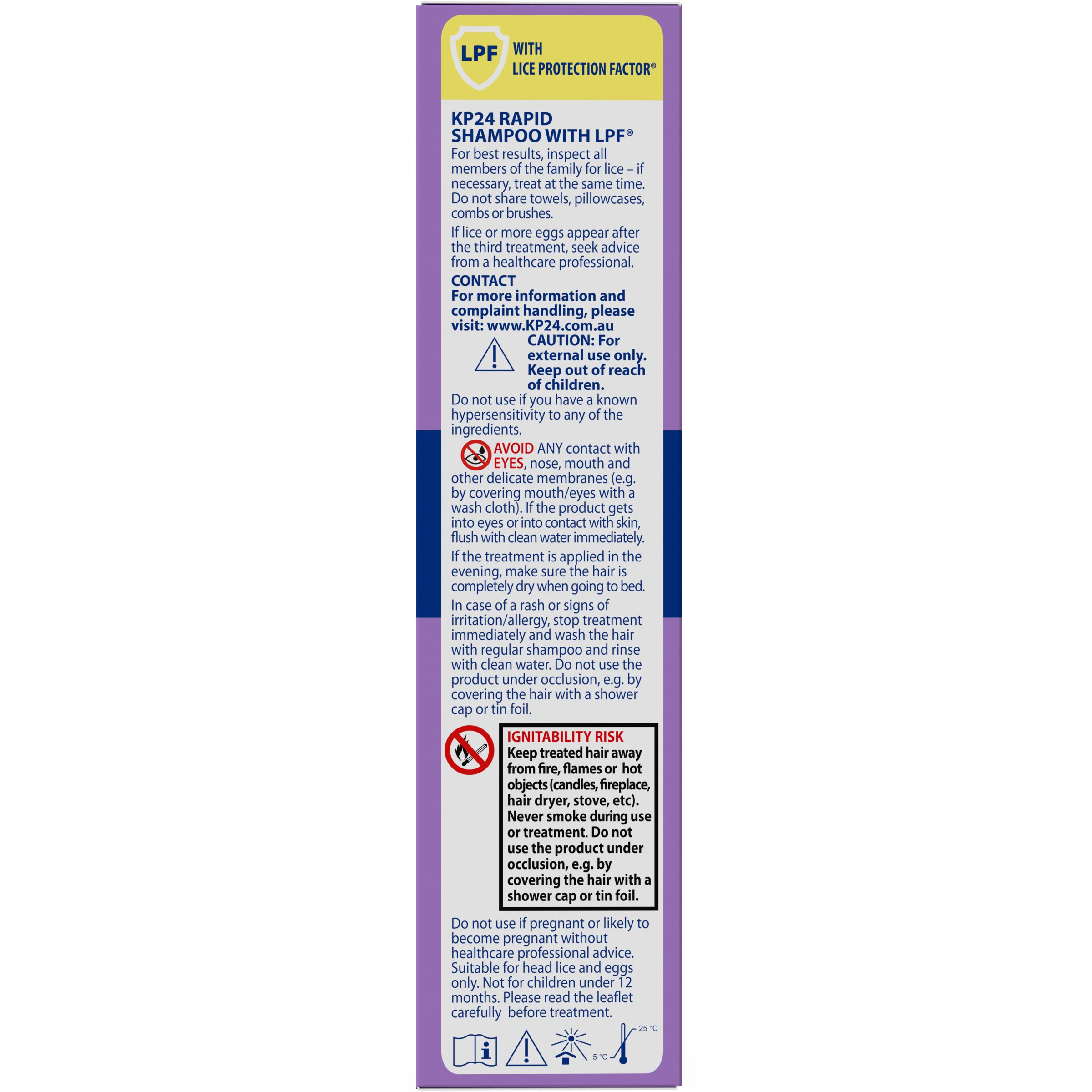 KP24 Rapid Shampoo With LPF 100ml - Image 4