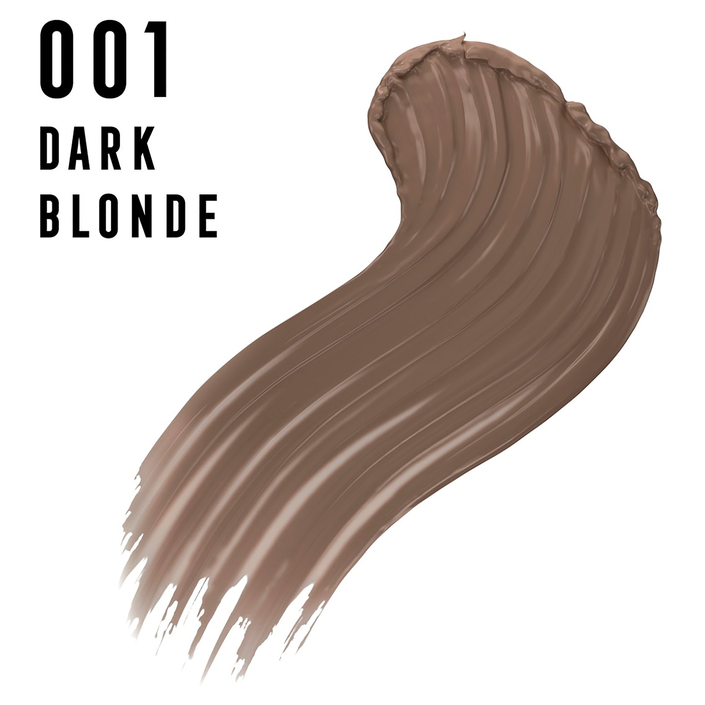 Max Factor 2000 Calorie Volumizing Brow Gel 001 Dark Blonde 4.5ml - Image 3