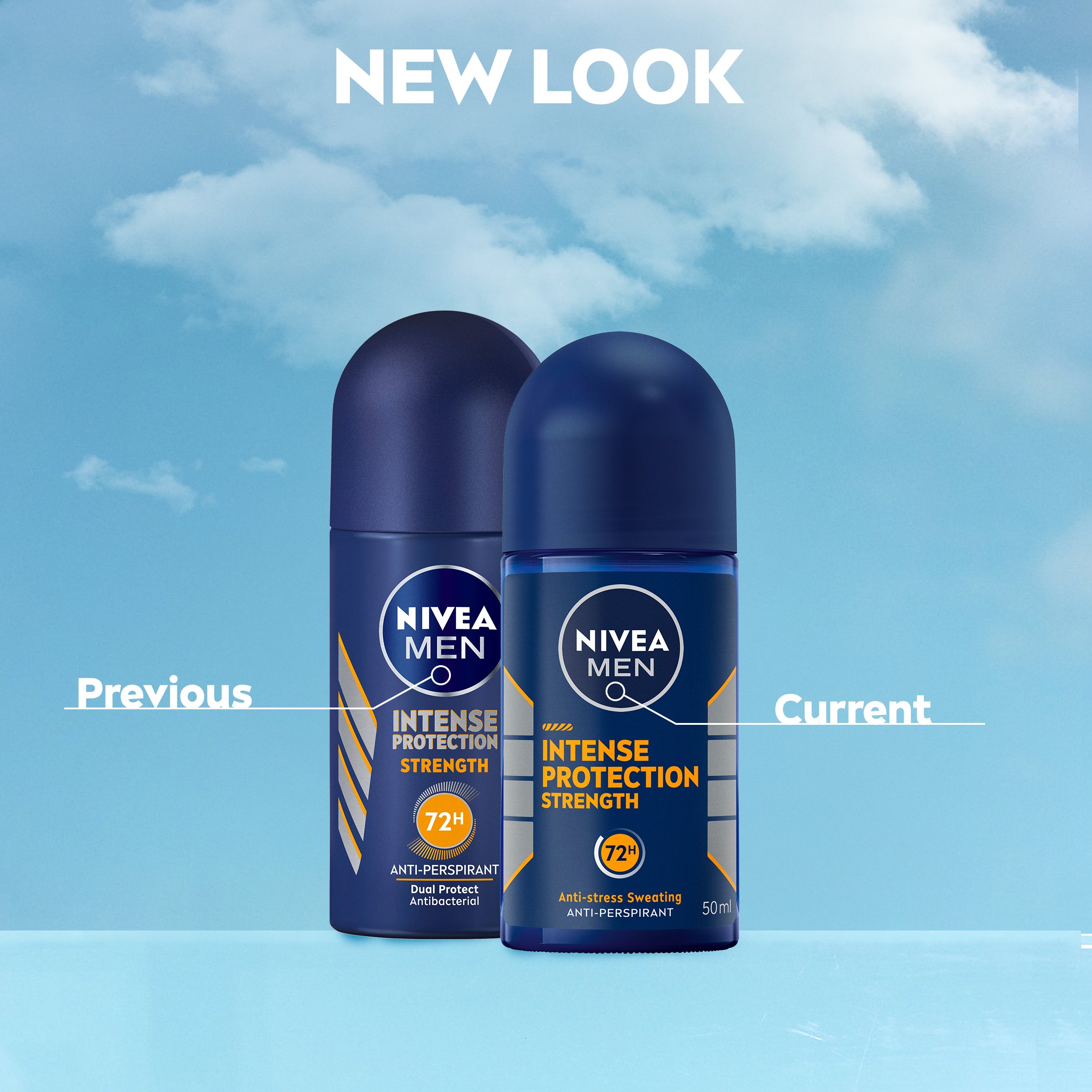 Nivea Men Deodorant Intense Protect Roll On 50ml - Image 4