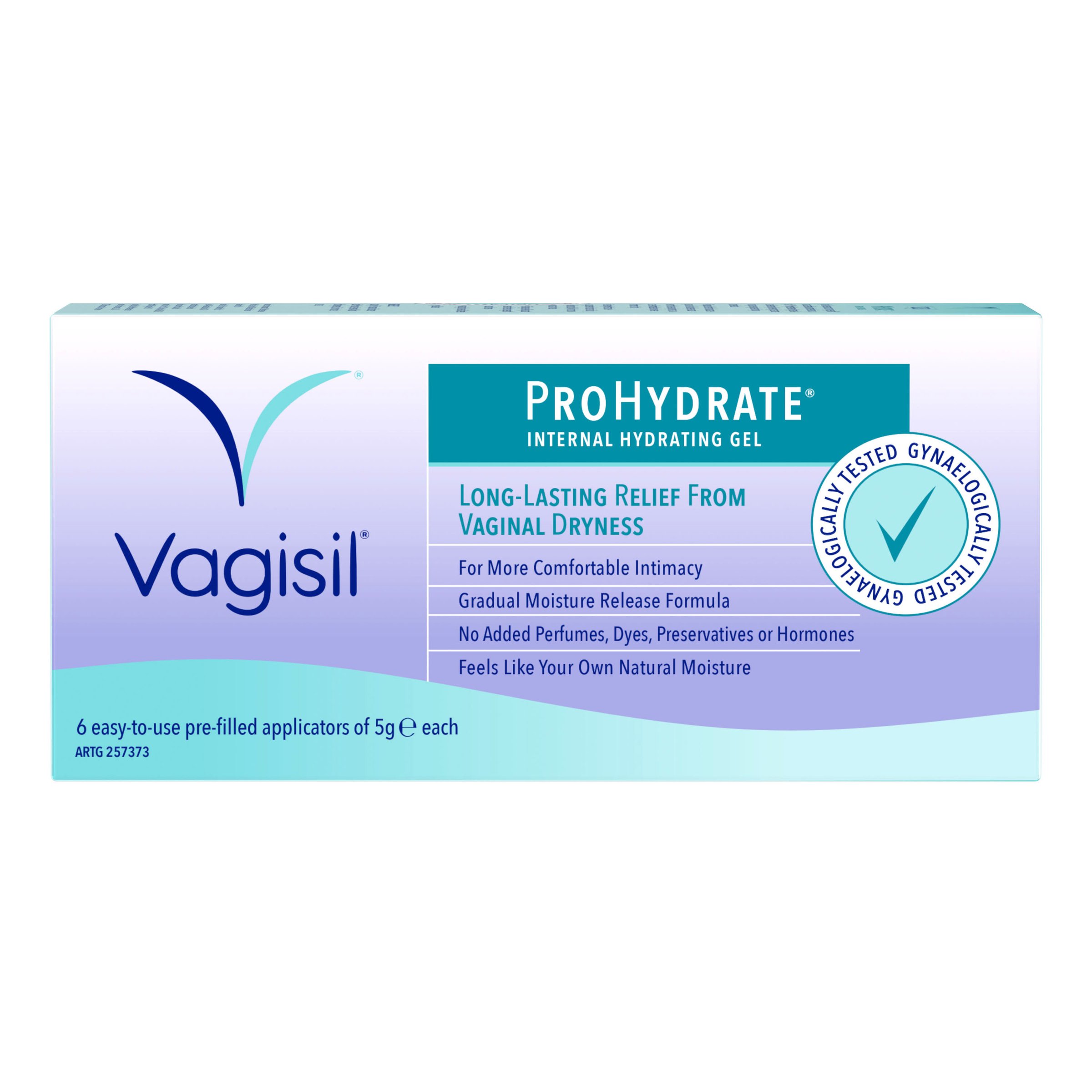 Vagisil ProHydrate Internal Hydrating Gel 5g - 6 pack - Image 2