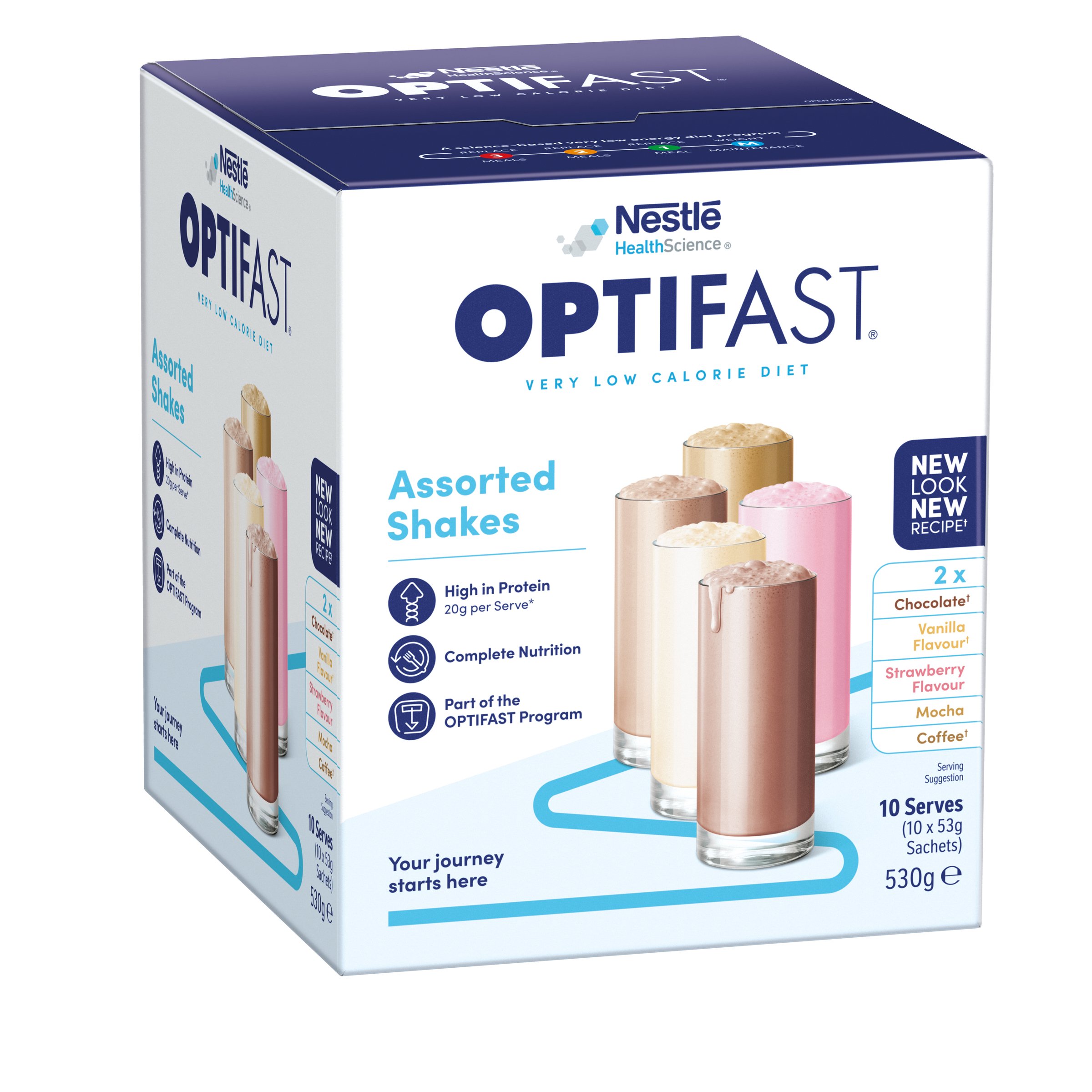 Optifast VLCD Shake Assorted 10 pack - Image 7