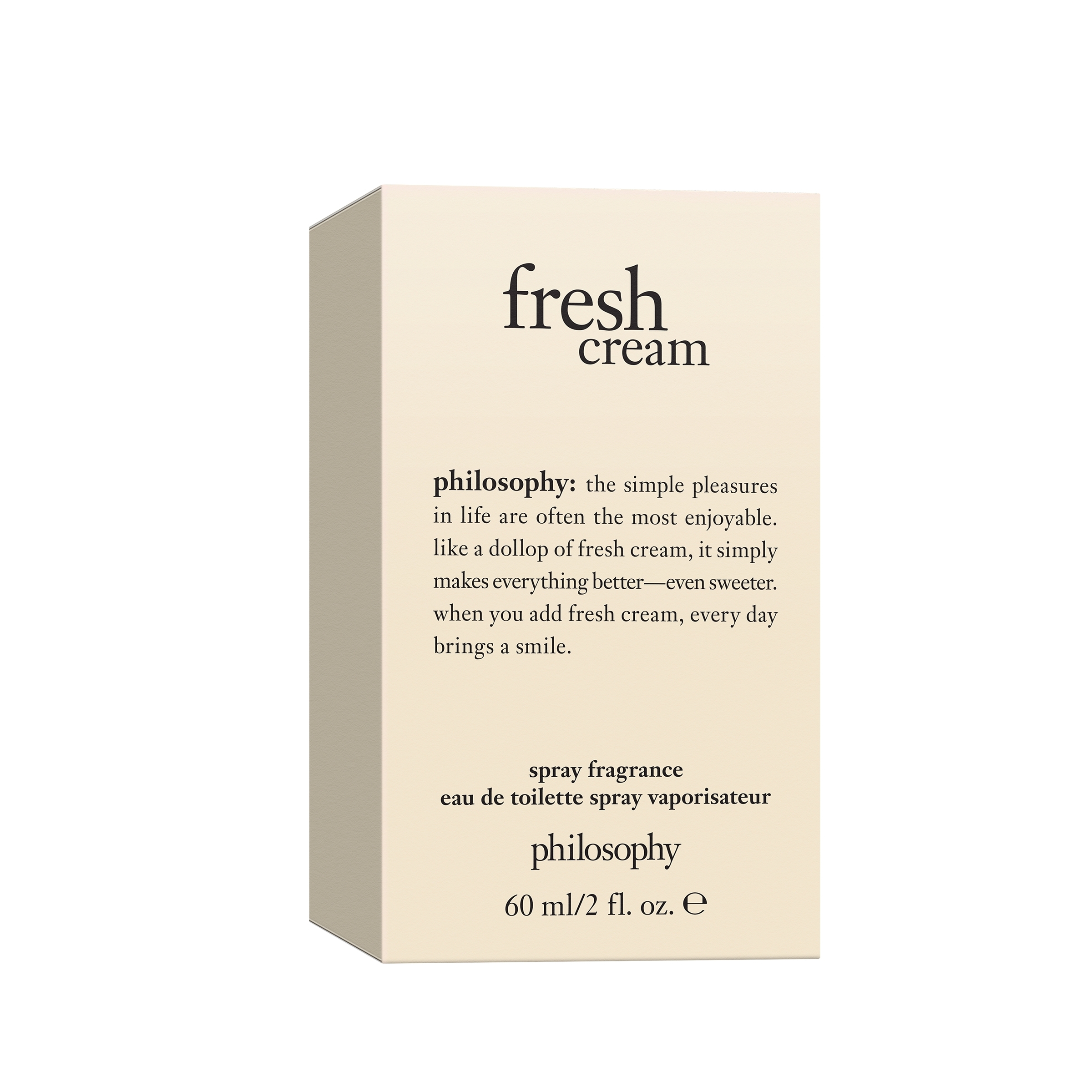 Philosophy Fresh Cream EDT Spray 60ml - Image 3