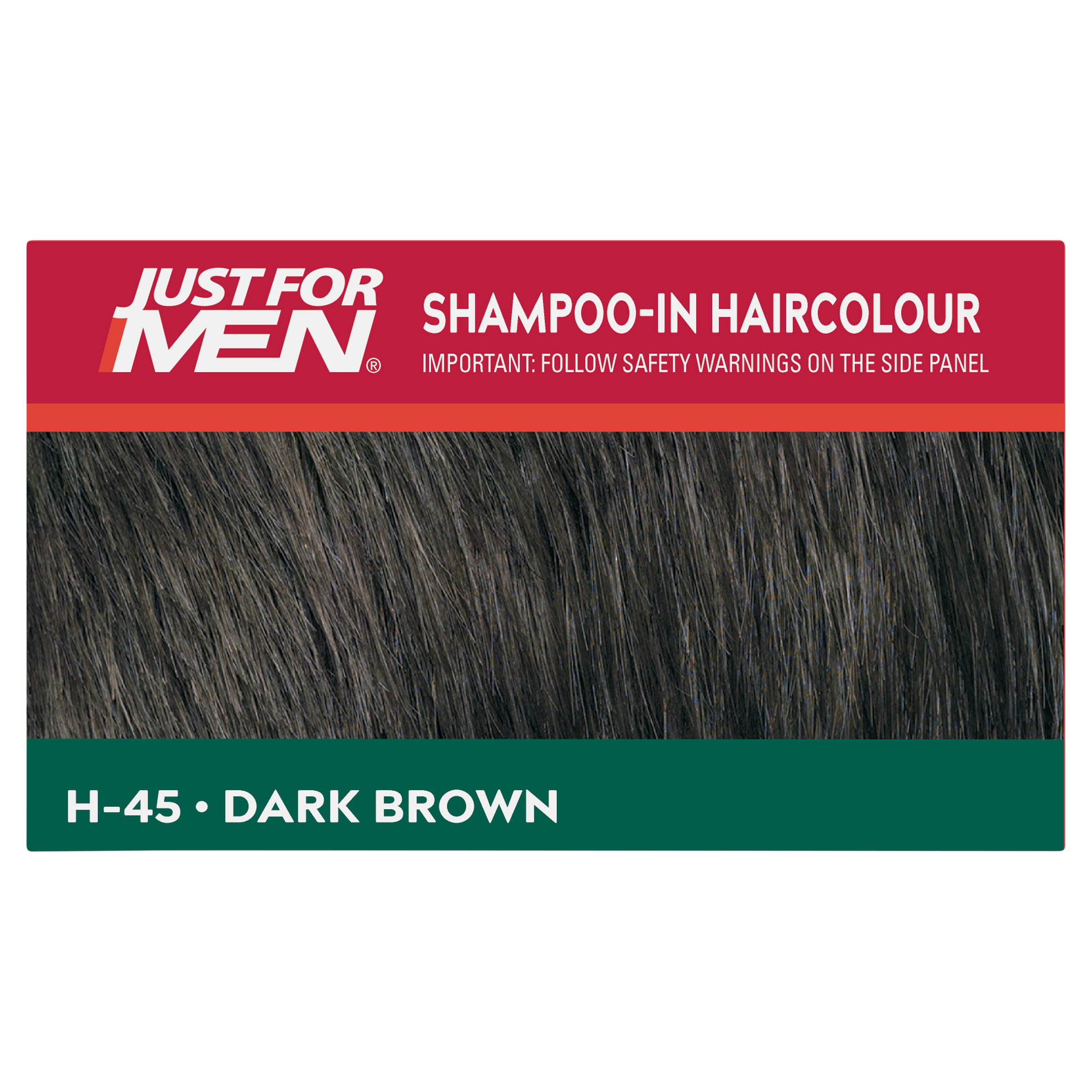 Just For Men Shampoo-In Haircolour Dark Brown-Black 1 pack - Image 4