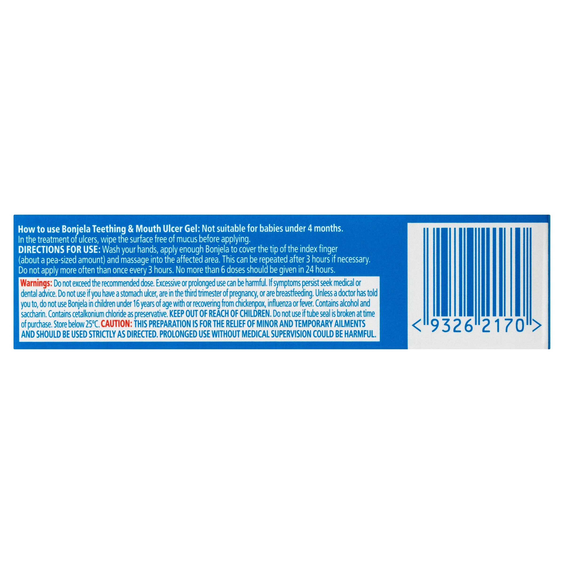 Bonjela Teething Gel 15g - Image 2
