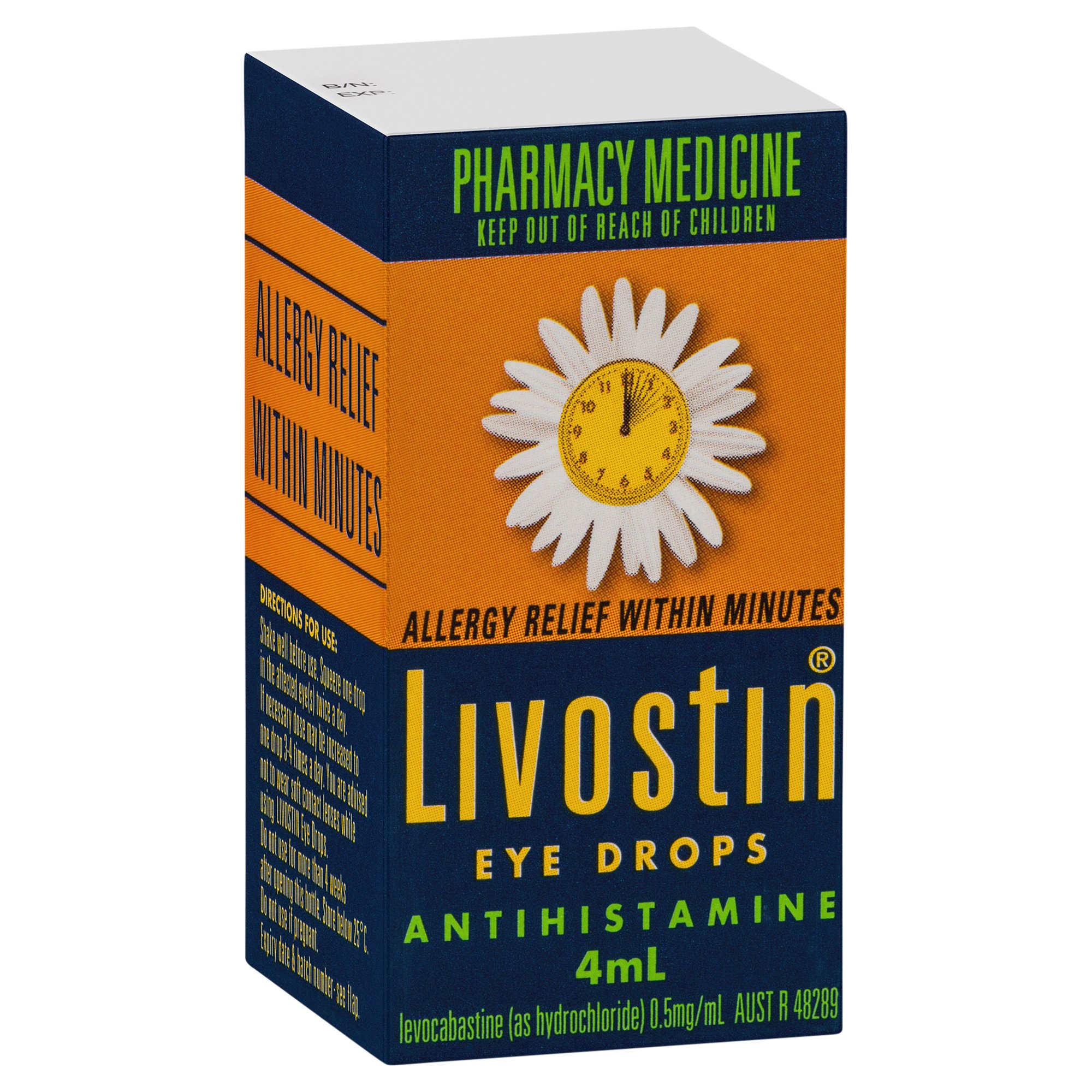 Livostin Eye Drops 0.5mg/ml - 4ml - Image 6