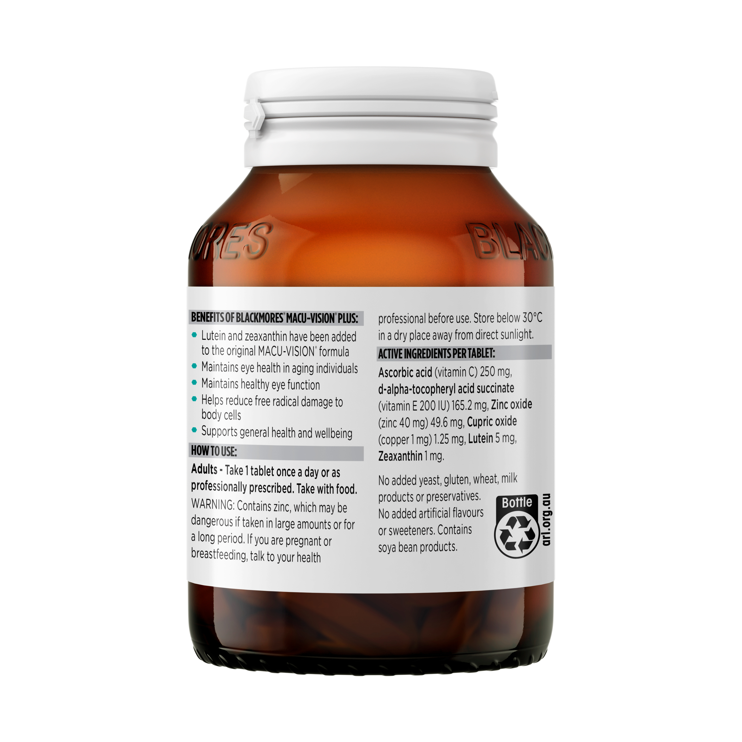 Blackmores Macu-Vision Plus 120 tablets - Image 3