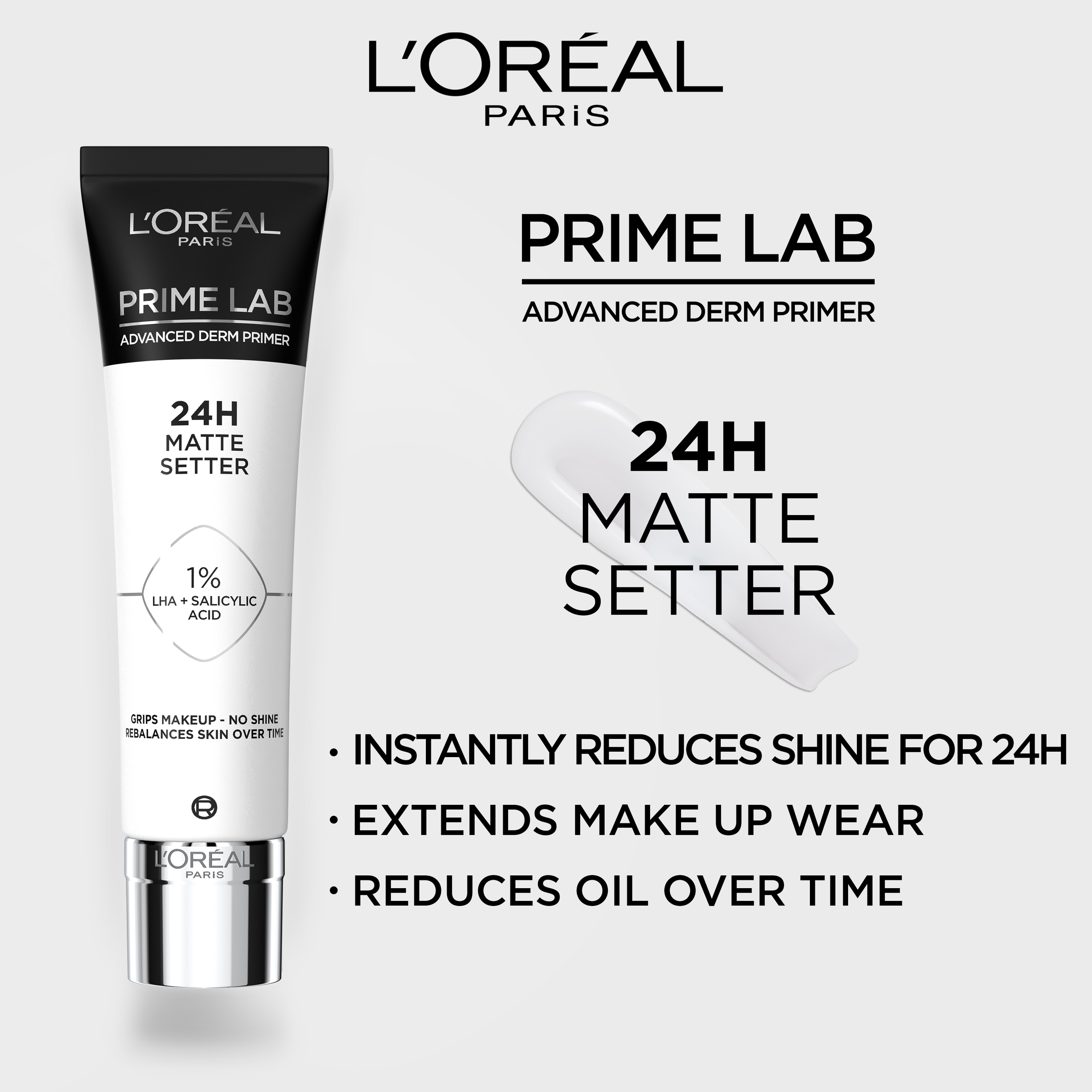 L'Oreal Paris Prime Lab 24 Hr Matte Primer 1 each - Image 3