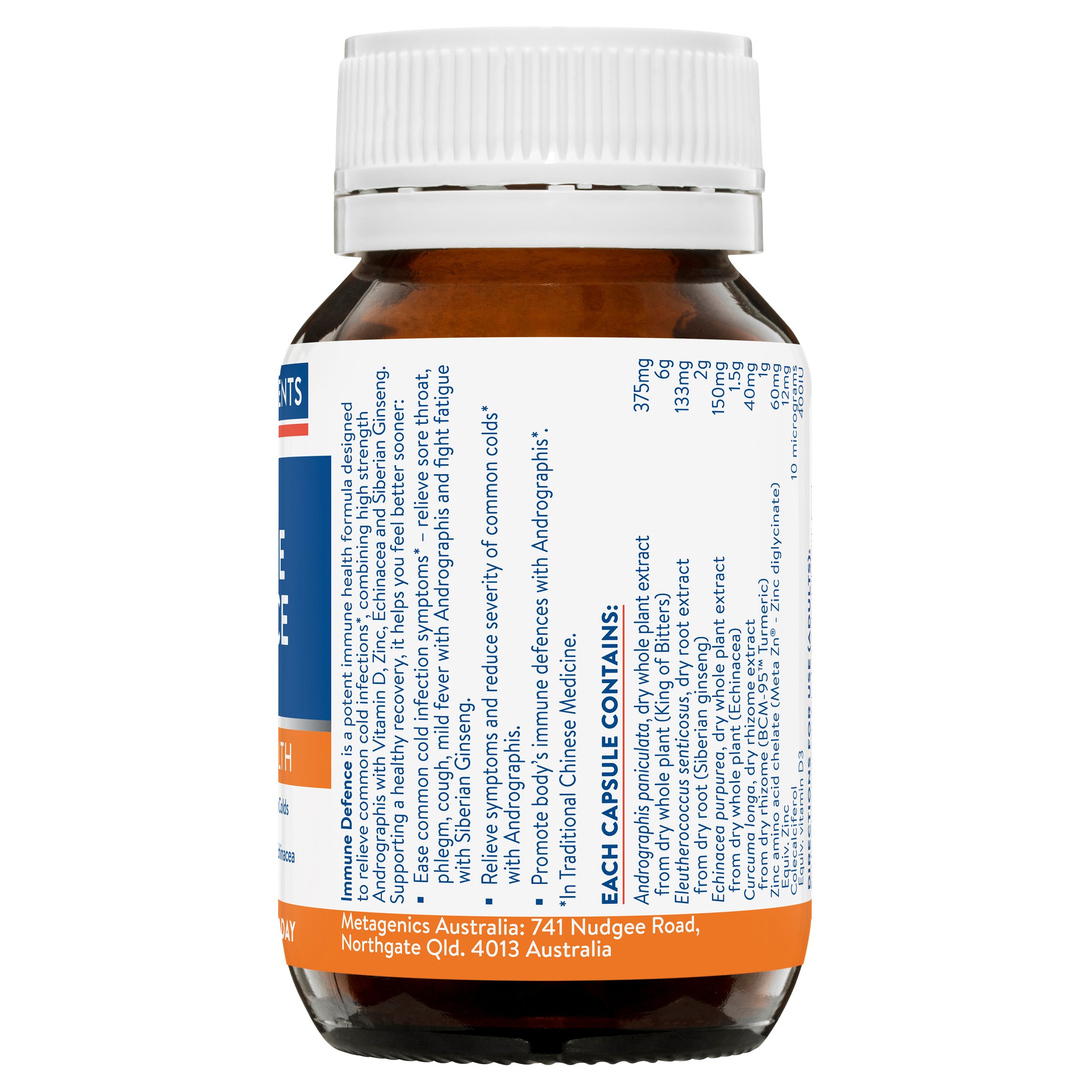 Ethical Nutrients Immune Defence 60 capsules - Image 2