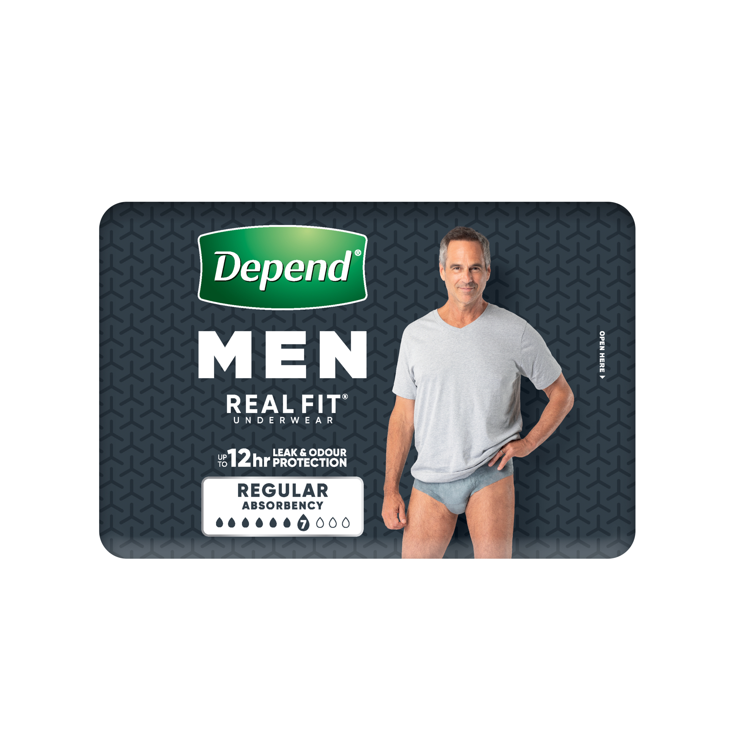 Depend Underwear RealFit Male Large 8 pack - Image 3