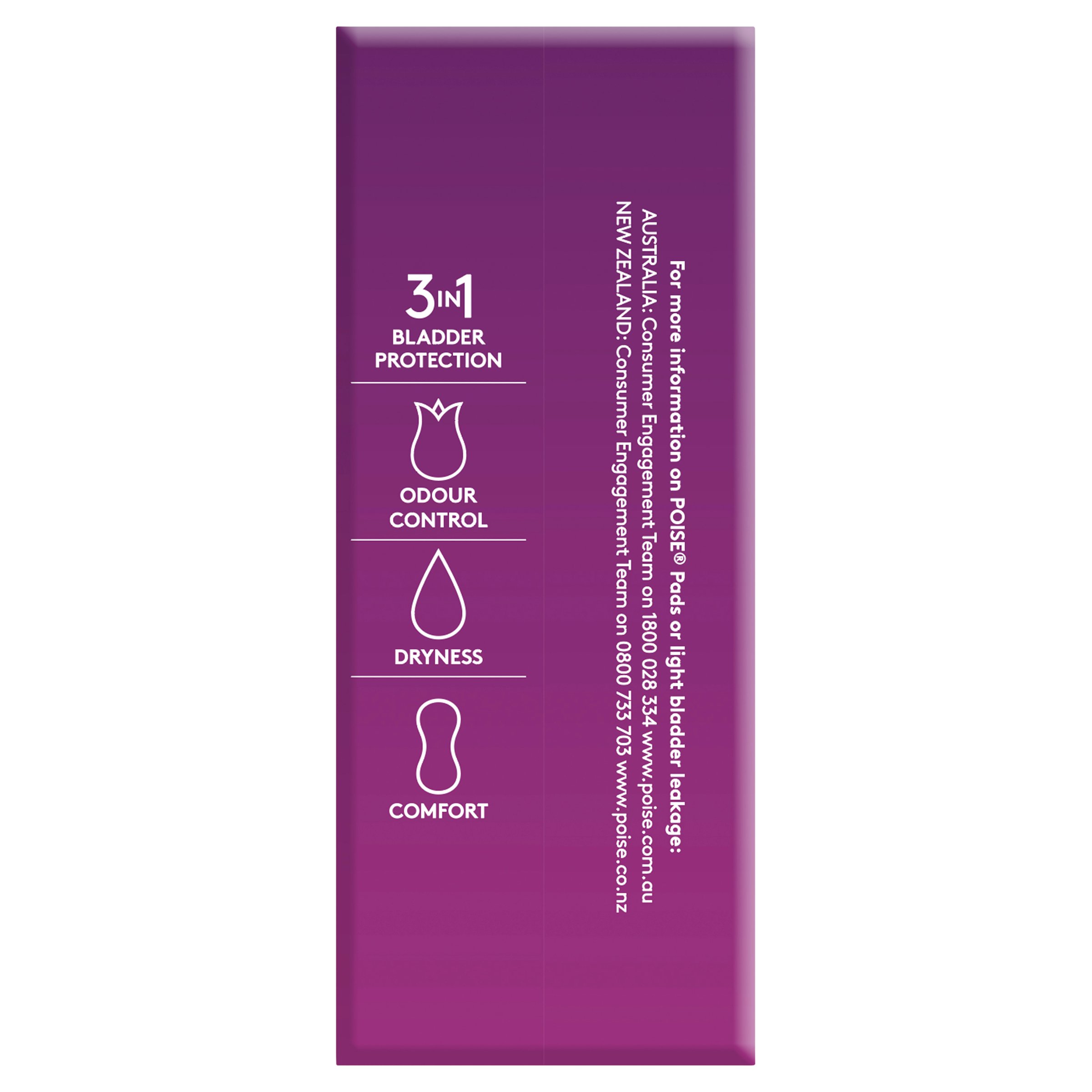 Poise Pads Regular 16 pack - Image 3