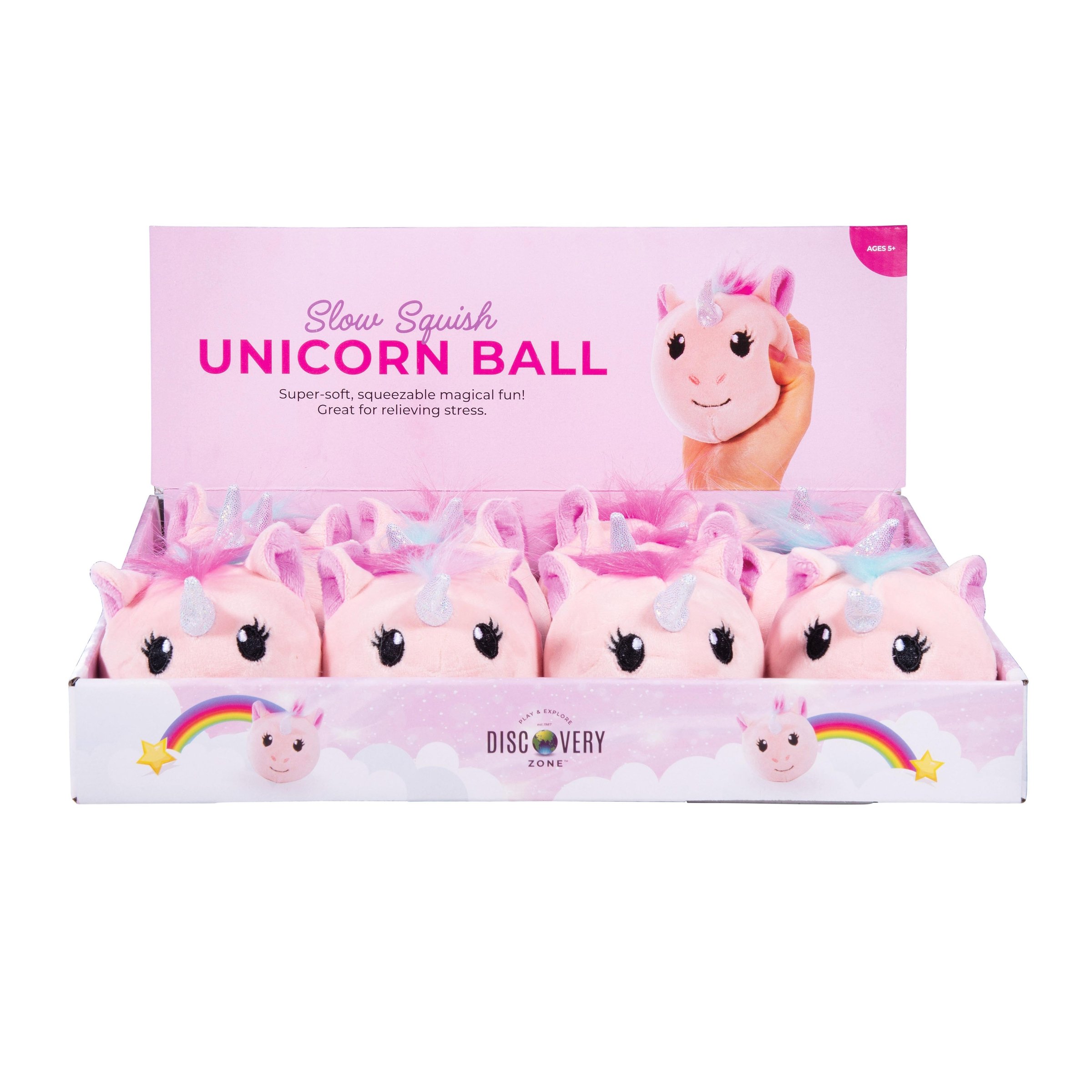 Discovery Zone Slow Squish Ball Unicorn 1 each