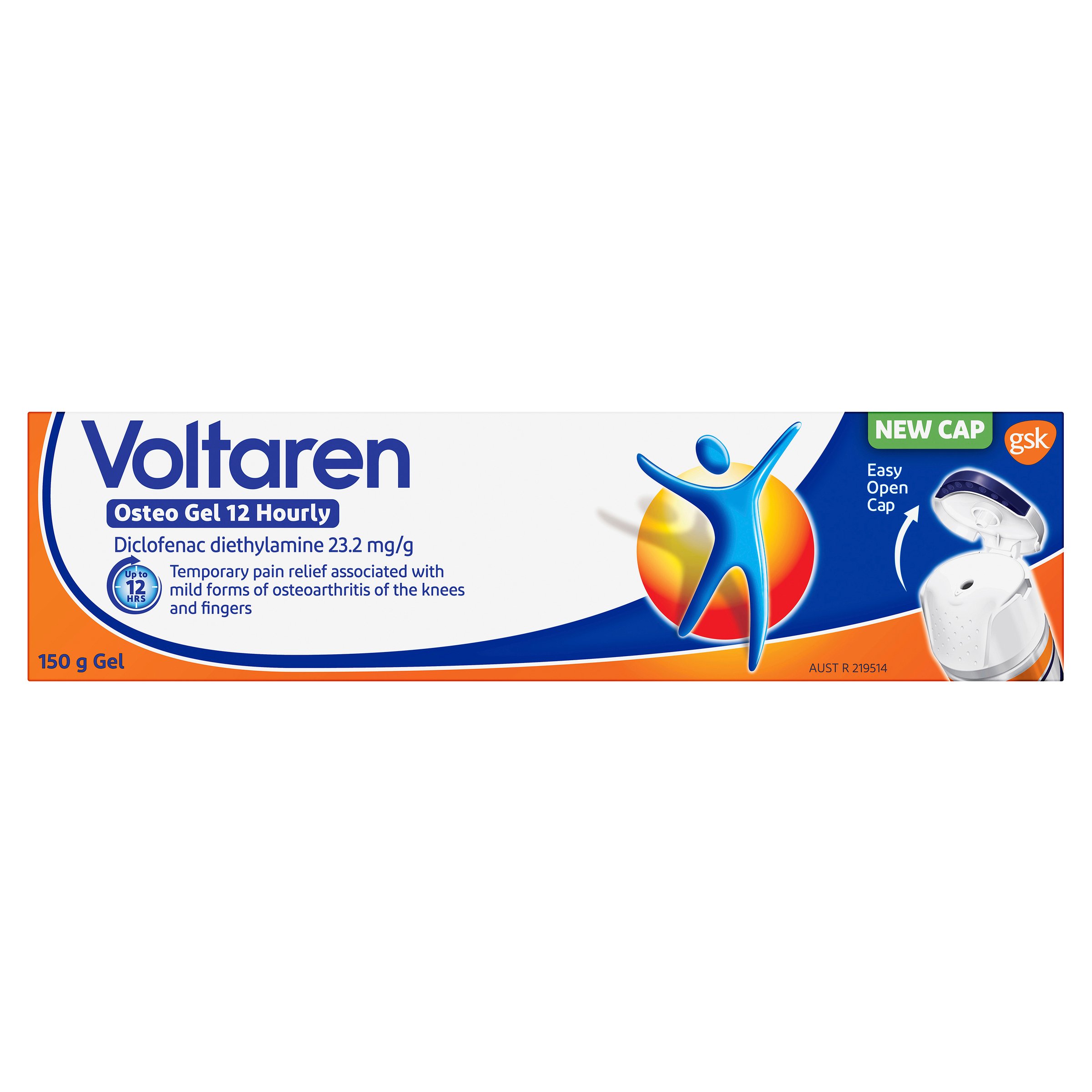 Voltaren Pain Relief Gel 12 Hour 150g - Image 1