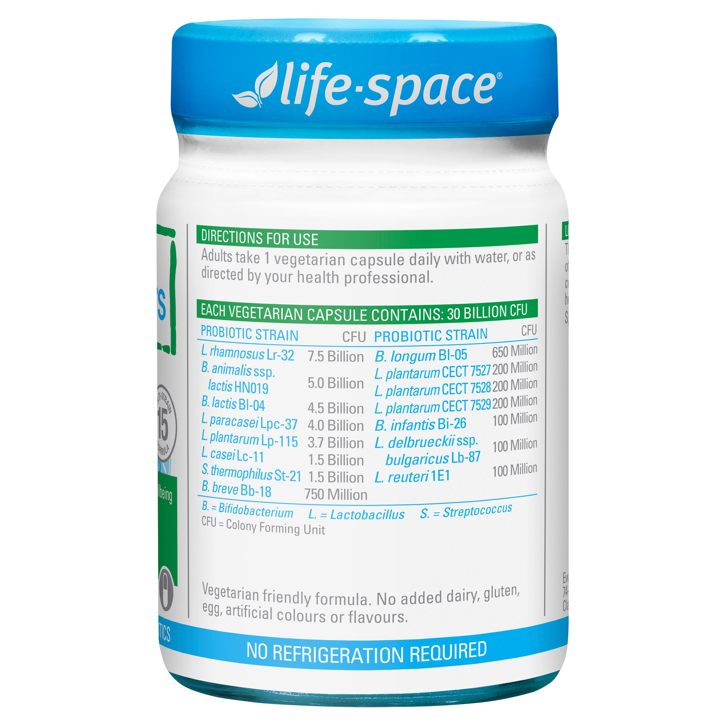Life-Space Probiotic for 60+ Years 60 capsules - Image 3