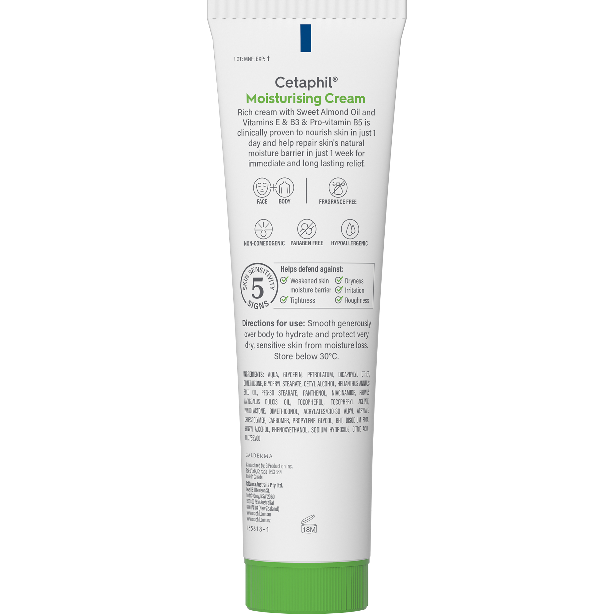 Cetaphil Moisturising Cream 100g - Image 4