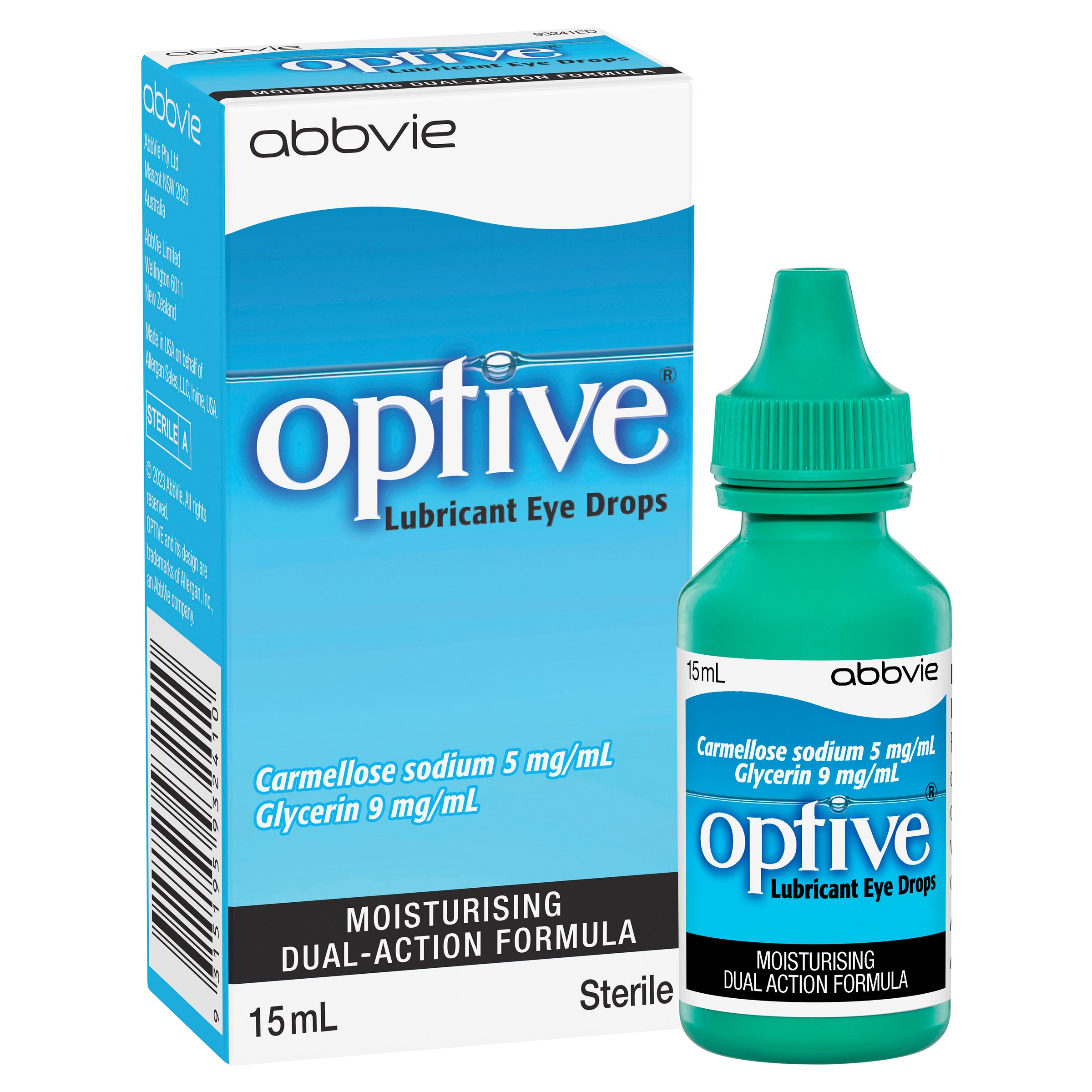 Optive Lubricant Eye Drops 15ml - Image 6