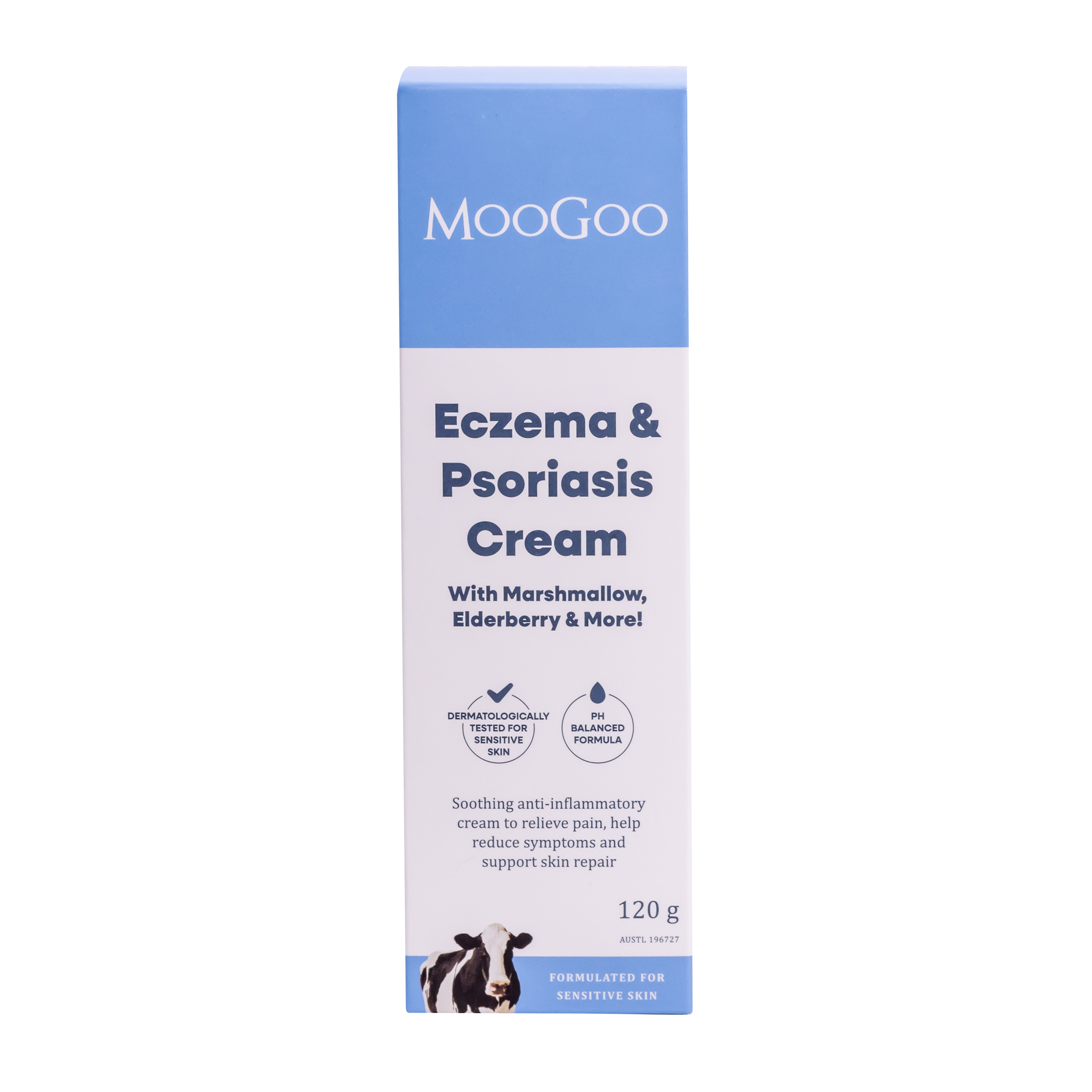 MooGoo Eczema & Psoriasis Cream Marshmallow 120g