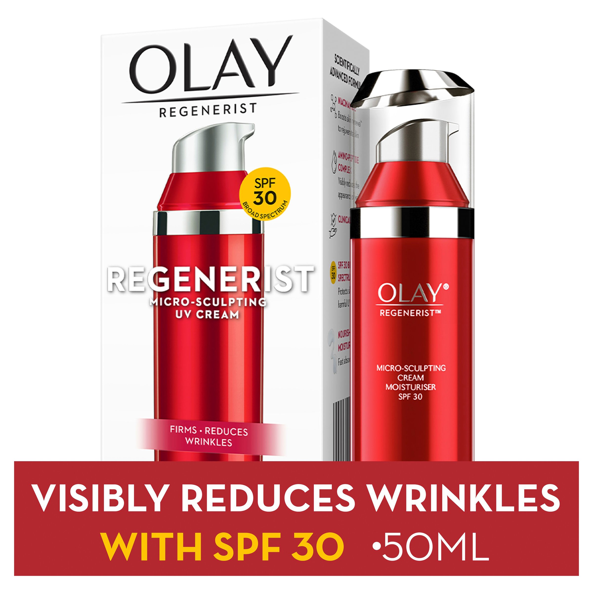 Olay Regenerist Mircro-Sculpting SPF30 Cream 50ml - Image 11