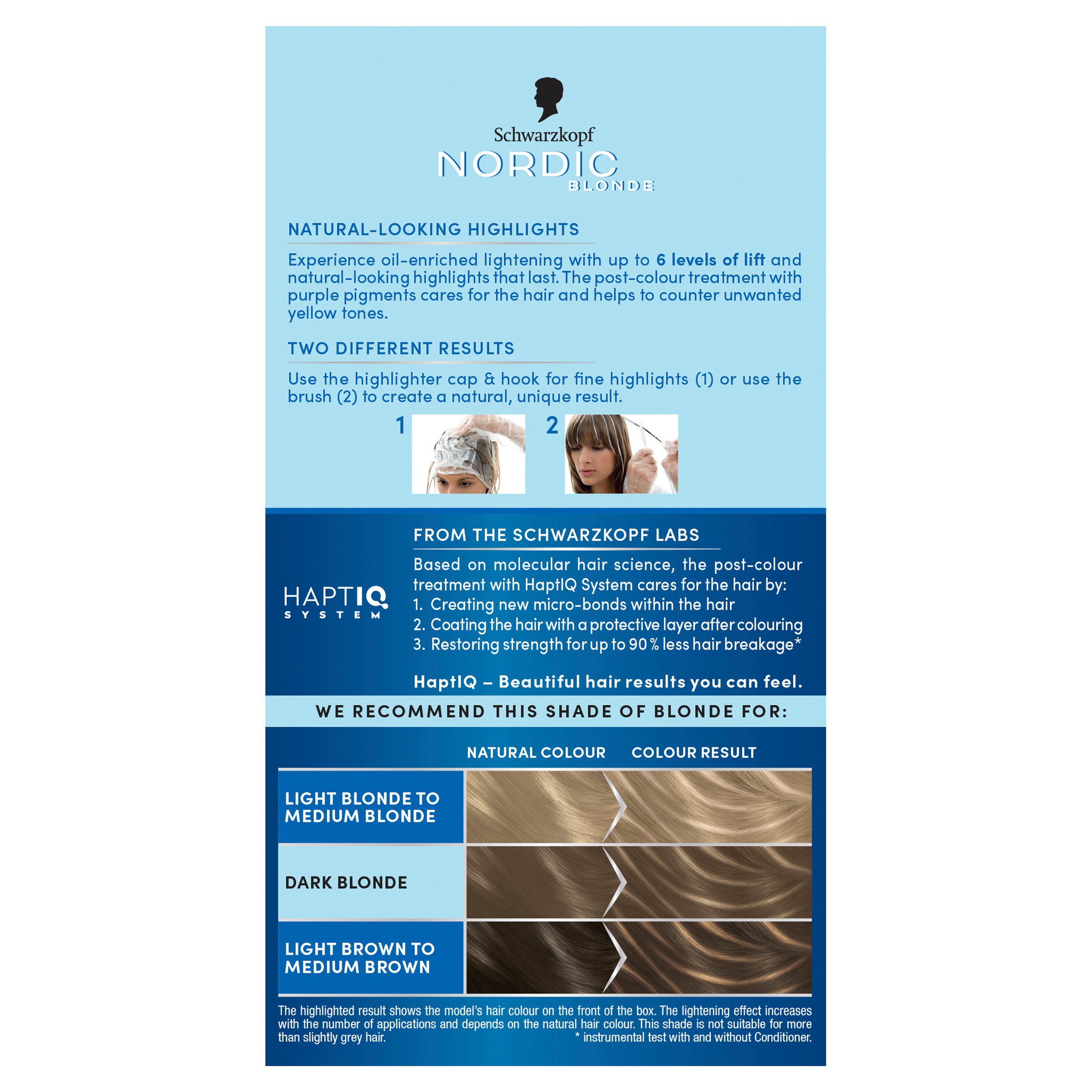 Schwarzkopf Nordic Blonde M1 Streaking Kit 1 each - Image 2