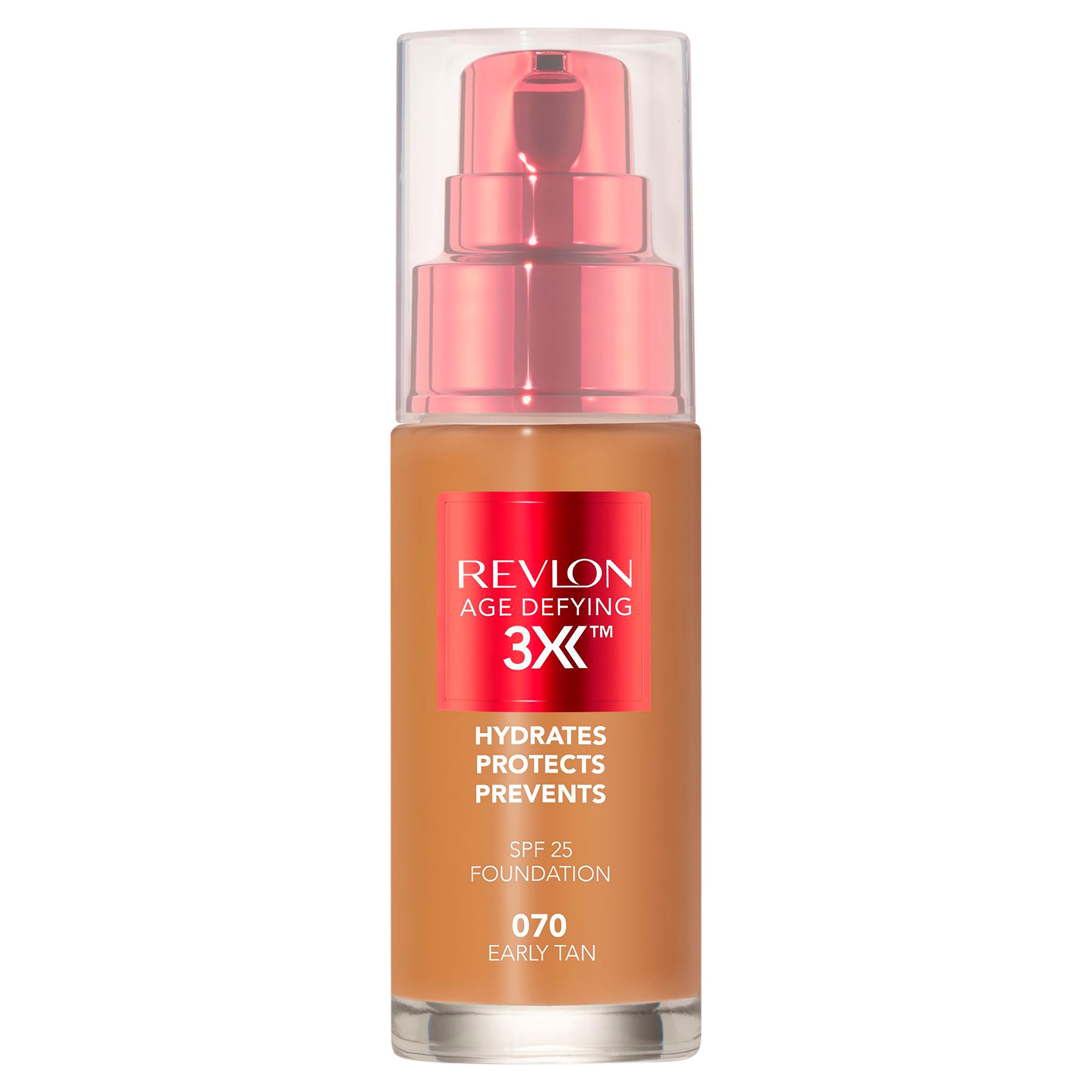 Revlon Age Defying Triple Lift Foundation Early Tan 070 - 30ml - Image 1