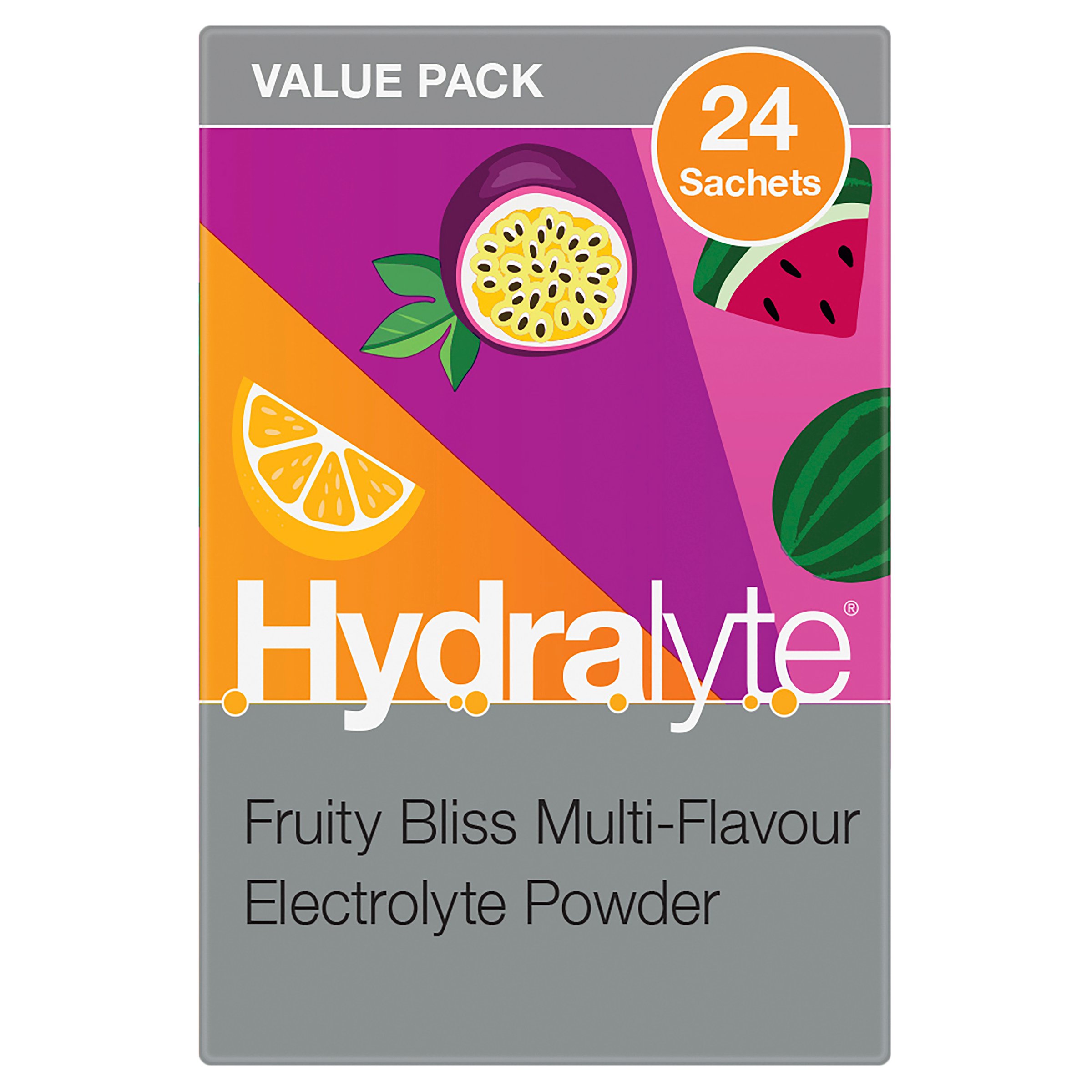 Hydralyte Electrolyte Powder Fruity Bliss 24 sachets - Image 4