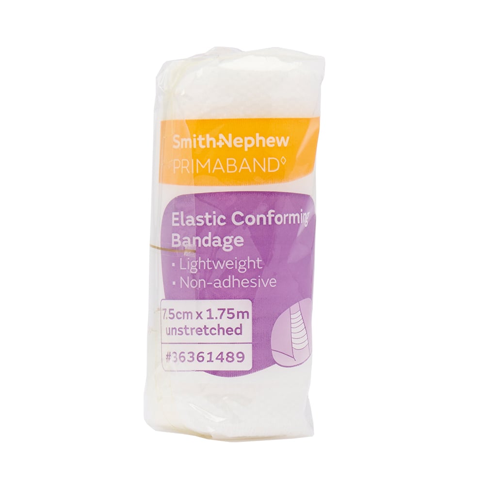 Primaband Conforming White 7.5cm X 1.75m - 1 roll