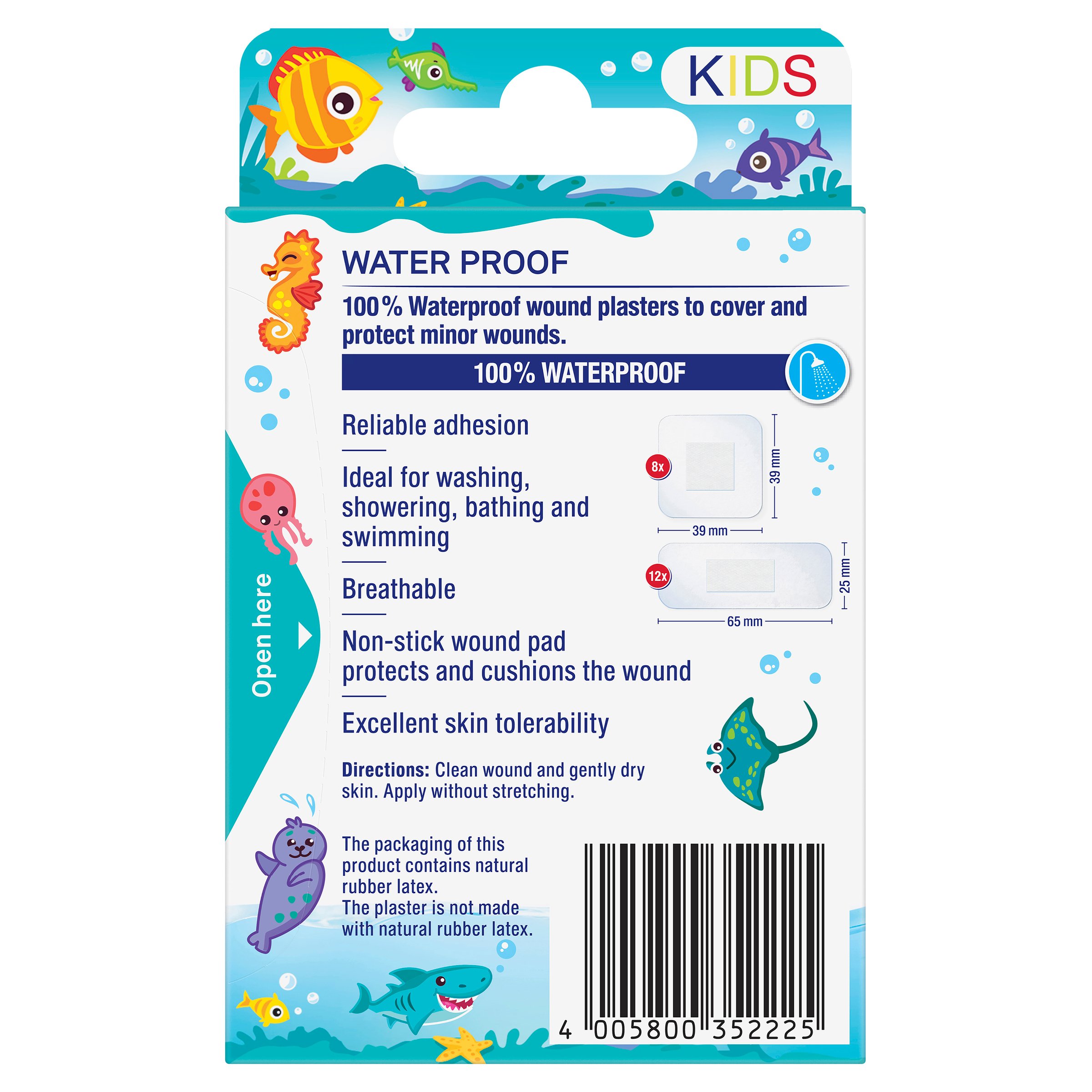 Elastoplast Kids Waterproof 20 strips - Image 2