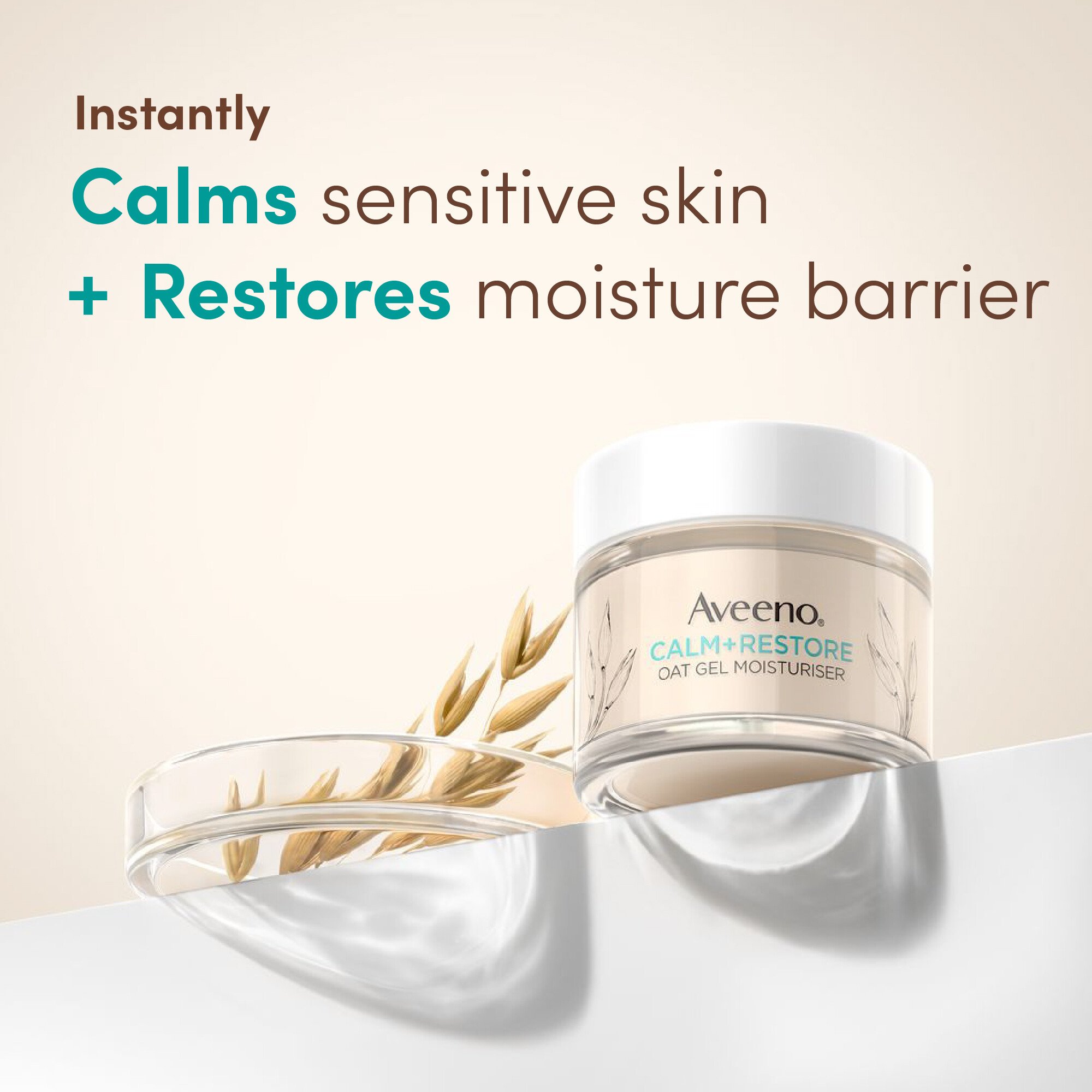 Aveeno Face Calm + Restore Sensitive Skin Re-Hydrating Night Cream 50ml - Image 5