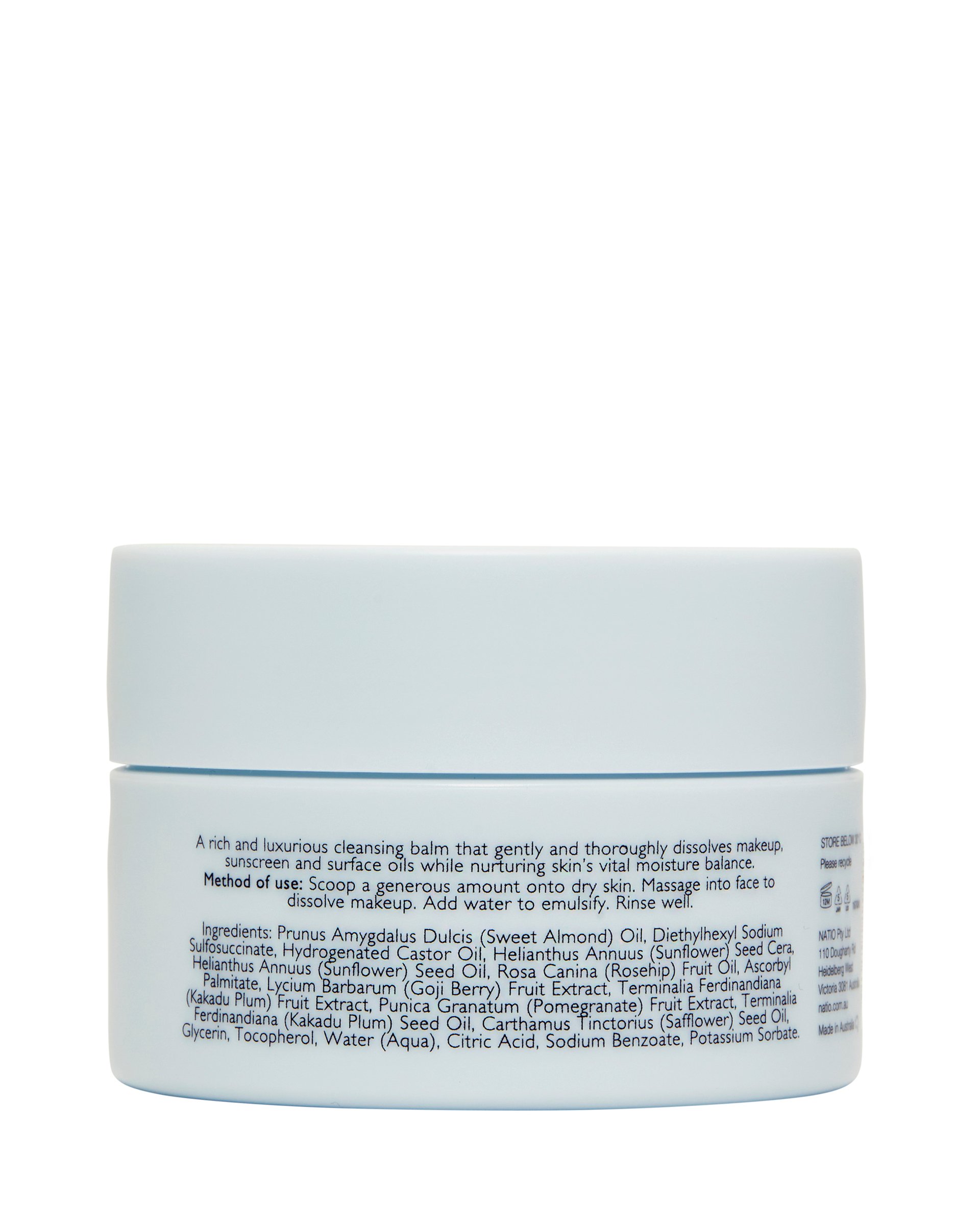 Natio Glow Beauty Boost Cleansing Balm 100g - Image 2