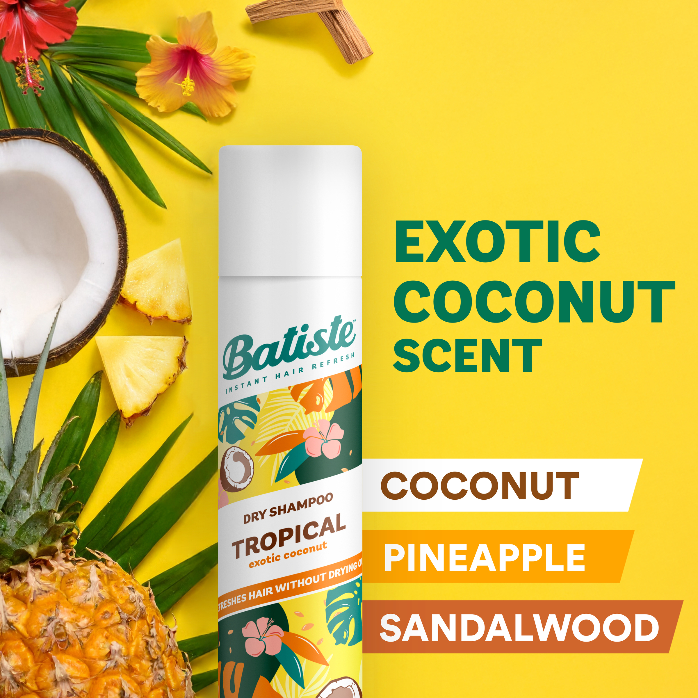 Batiste Dry Shampoo Tropical 200ml - Image 11