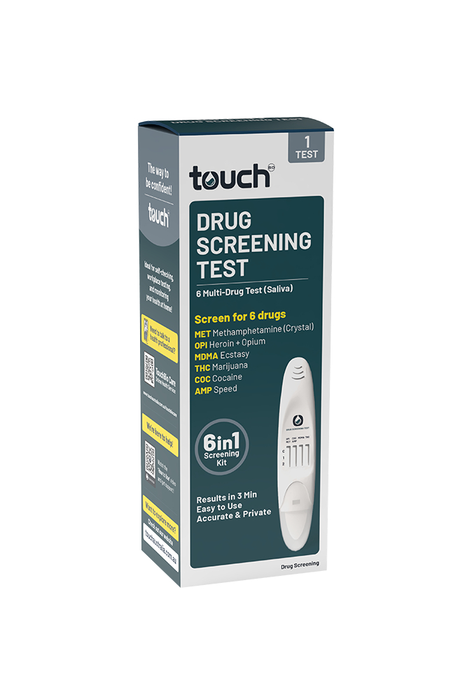 TouchBio 6 Multi-Drug Test (Saliva) Pen 1 pack - Image 3