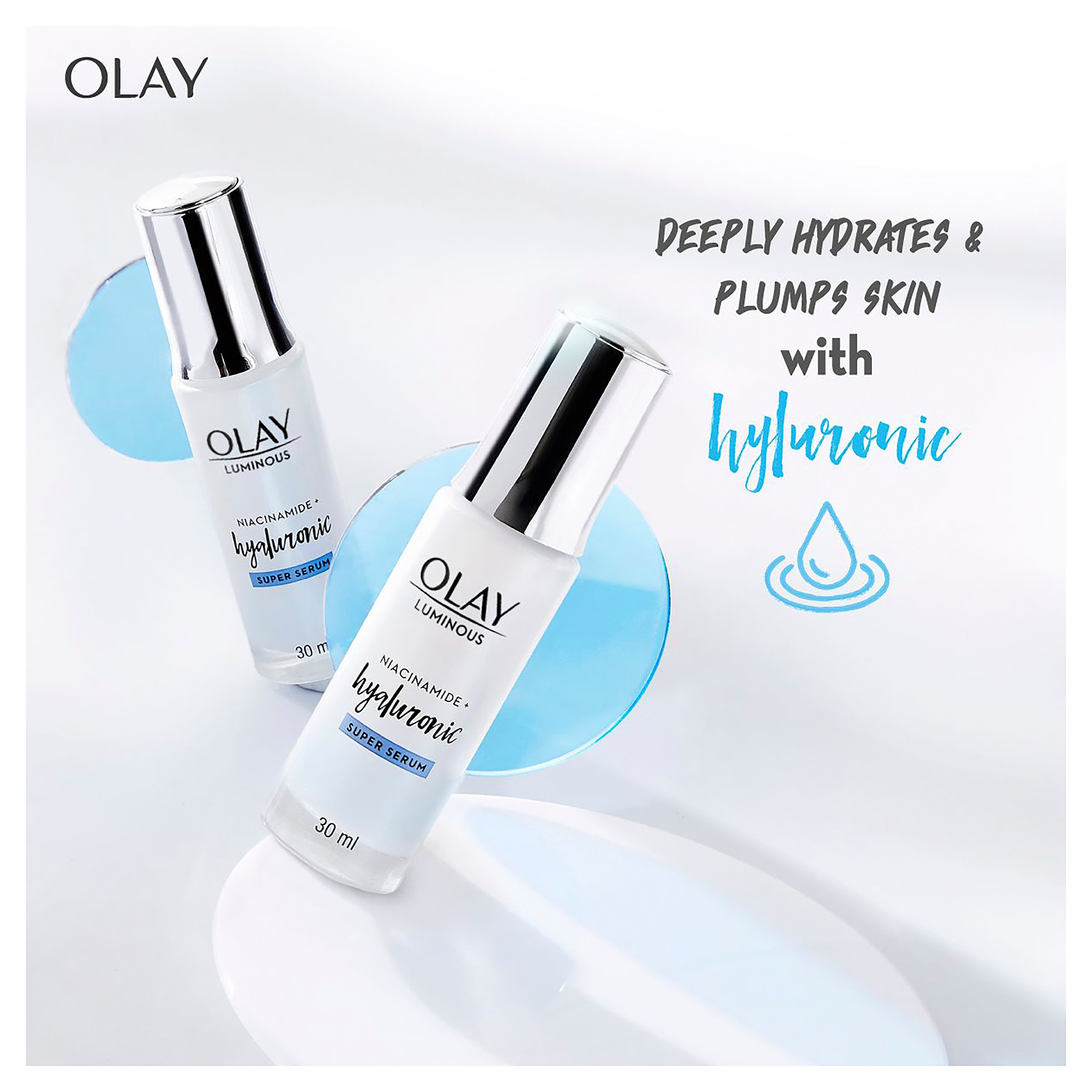 Olay Luminous Niacinamide + Hyaluronic Super Serum 30ml - Image 5