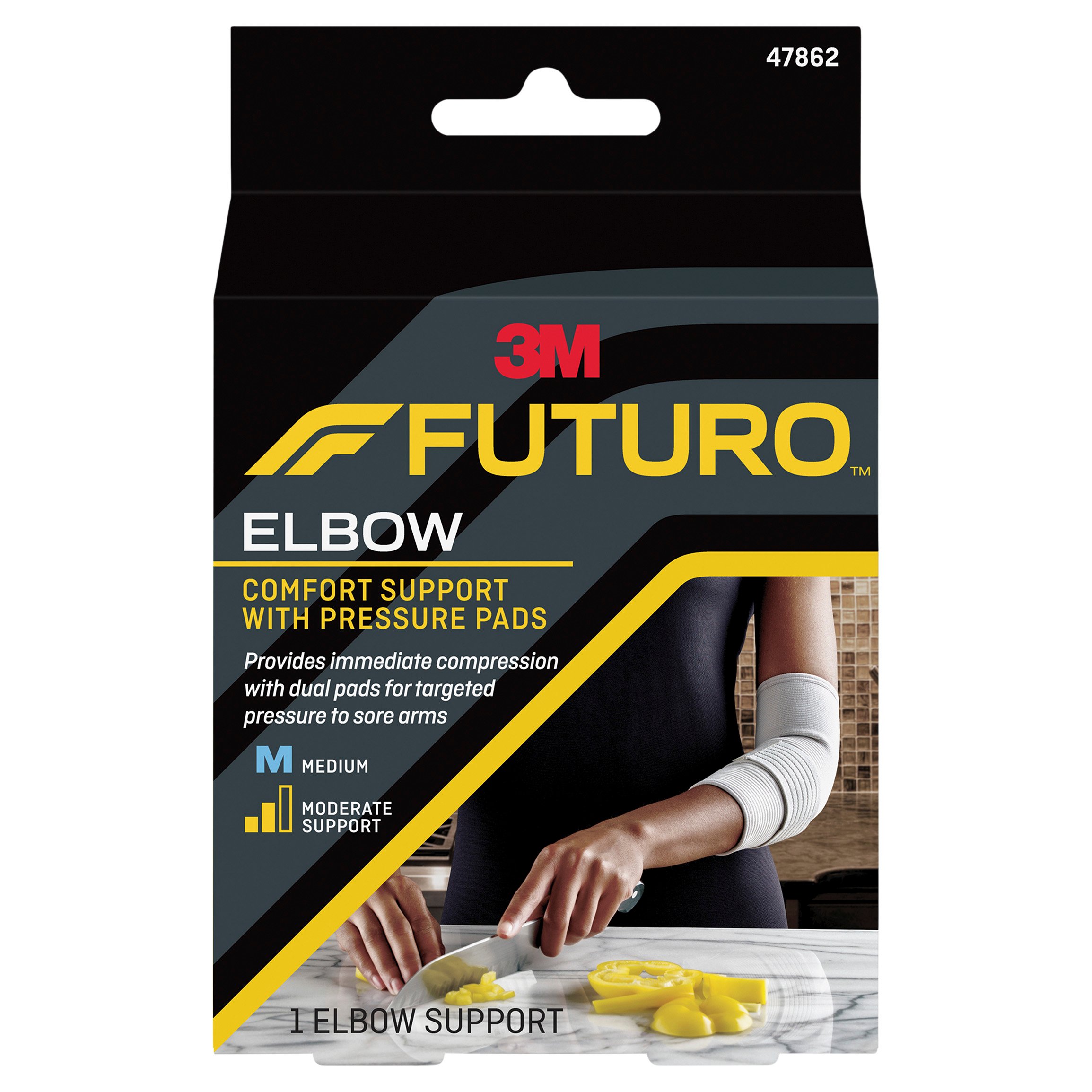Futuro Comfort Elbow Support With Pressure Pads Medium 1 each - Image 1