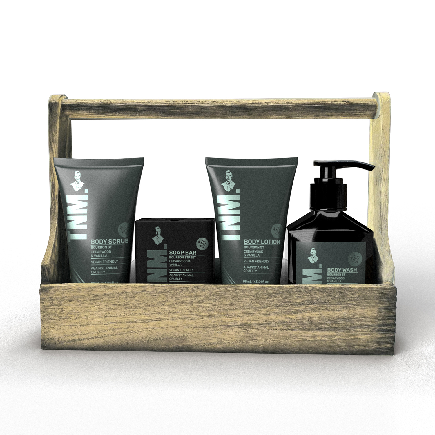The Nourished Man Crate Set 5 piece