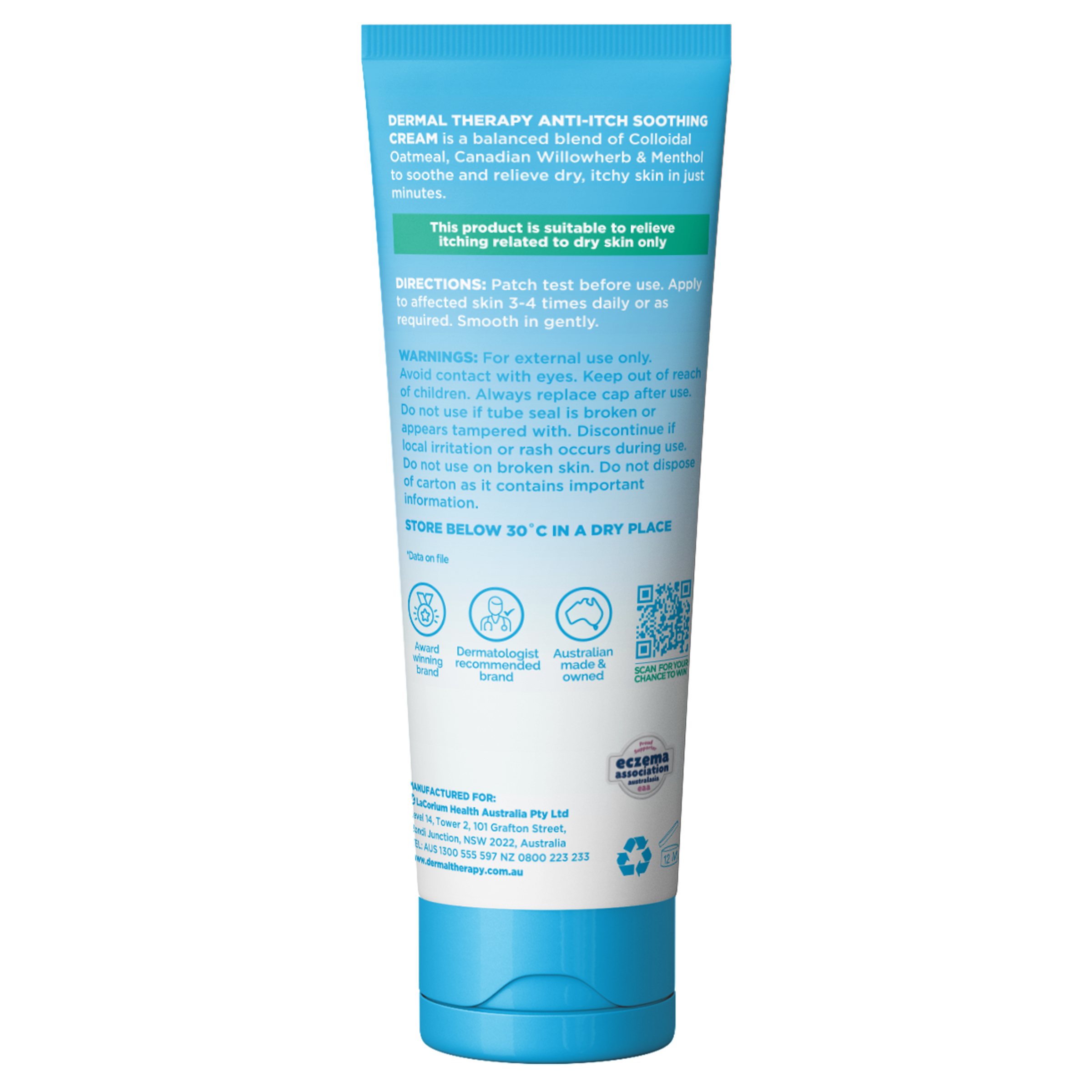 Dermal Therapy Anti-itch Soothing Cream 85g - Image 4