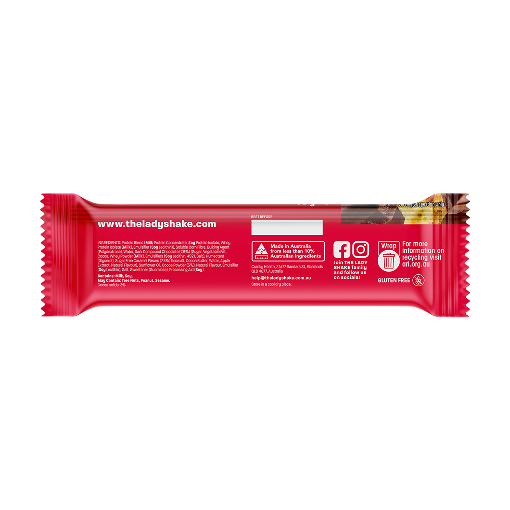 The Lady Bar Honeycomb Choc 50g - Image 3