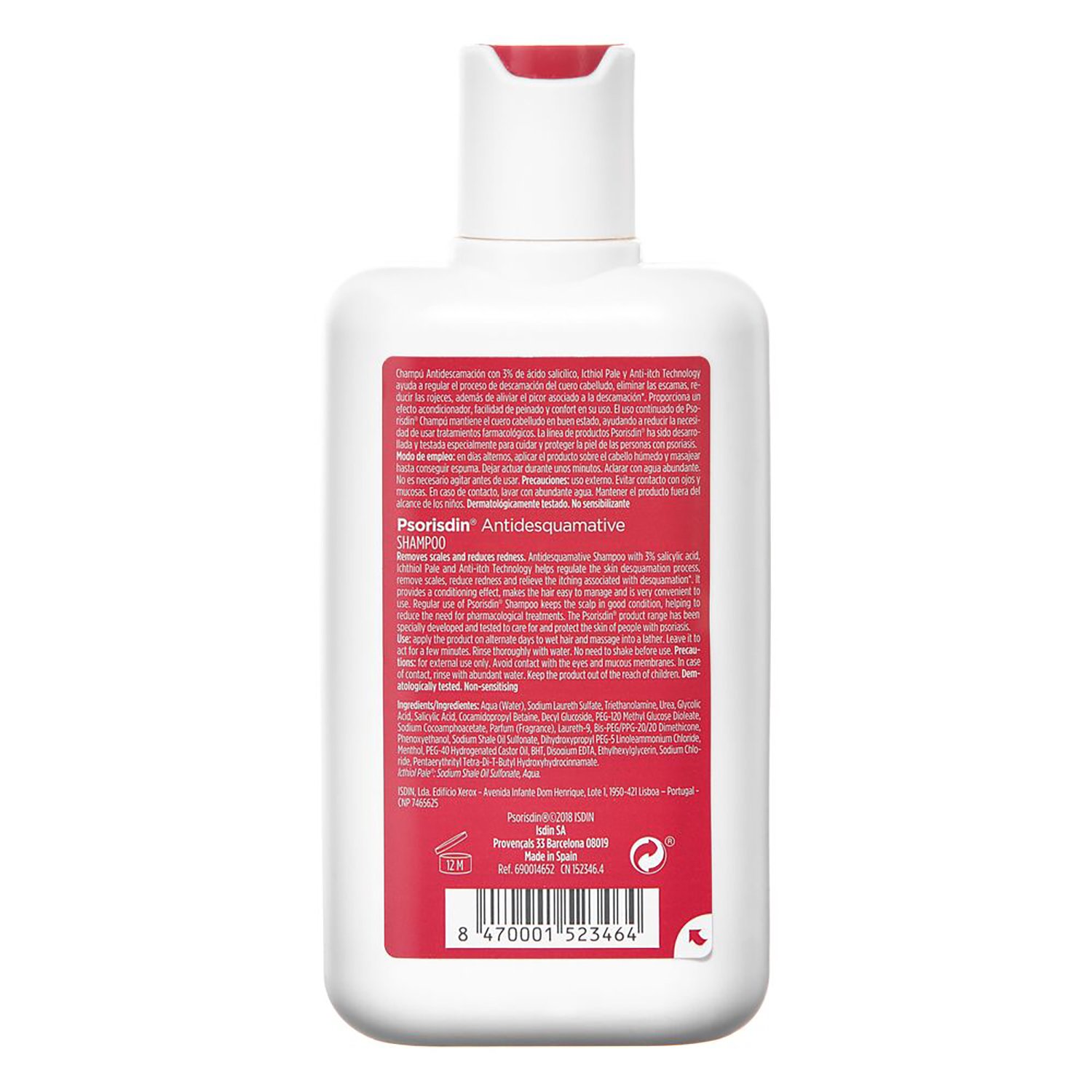 ISDIN Psorisdin Psoriatic Skin Shampoo 200ml - Image 2