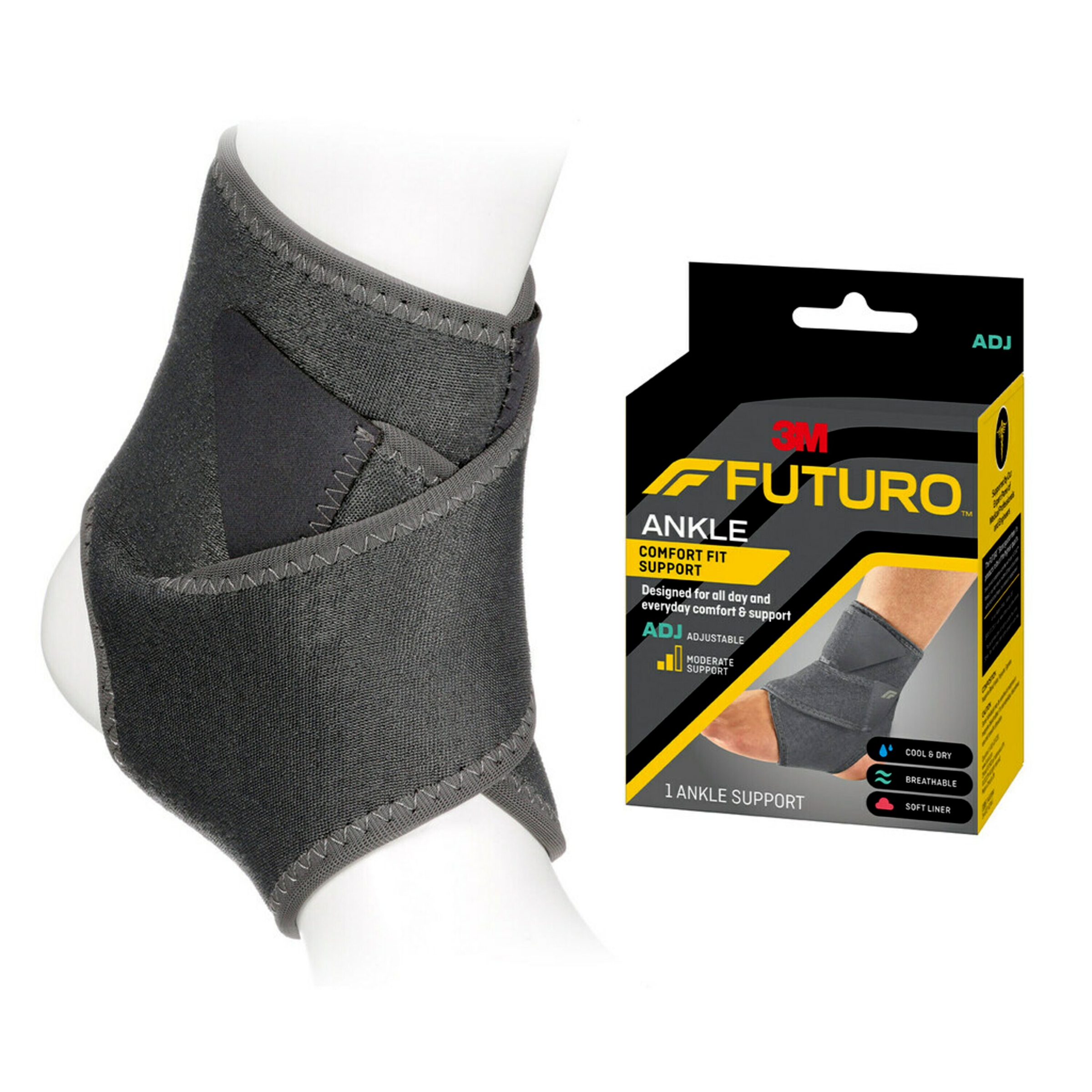 Futuro Comfort Fit Ankle Support 1 each - Image 9