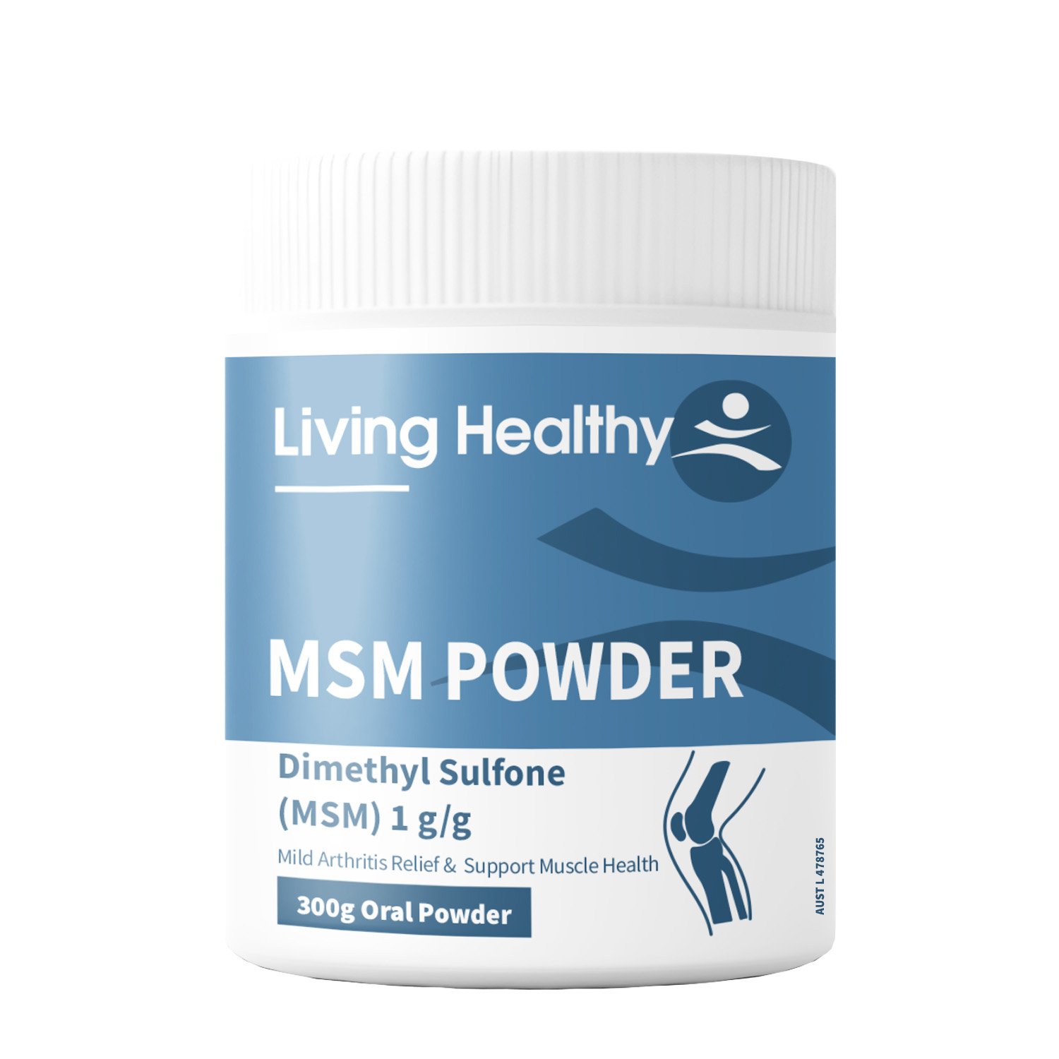Living Healthy Pro-Fit MSM Powder 300g