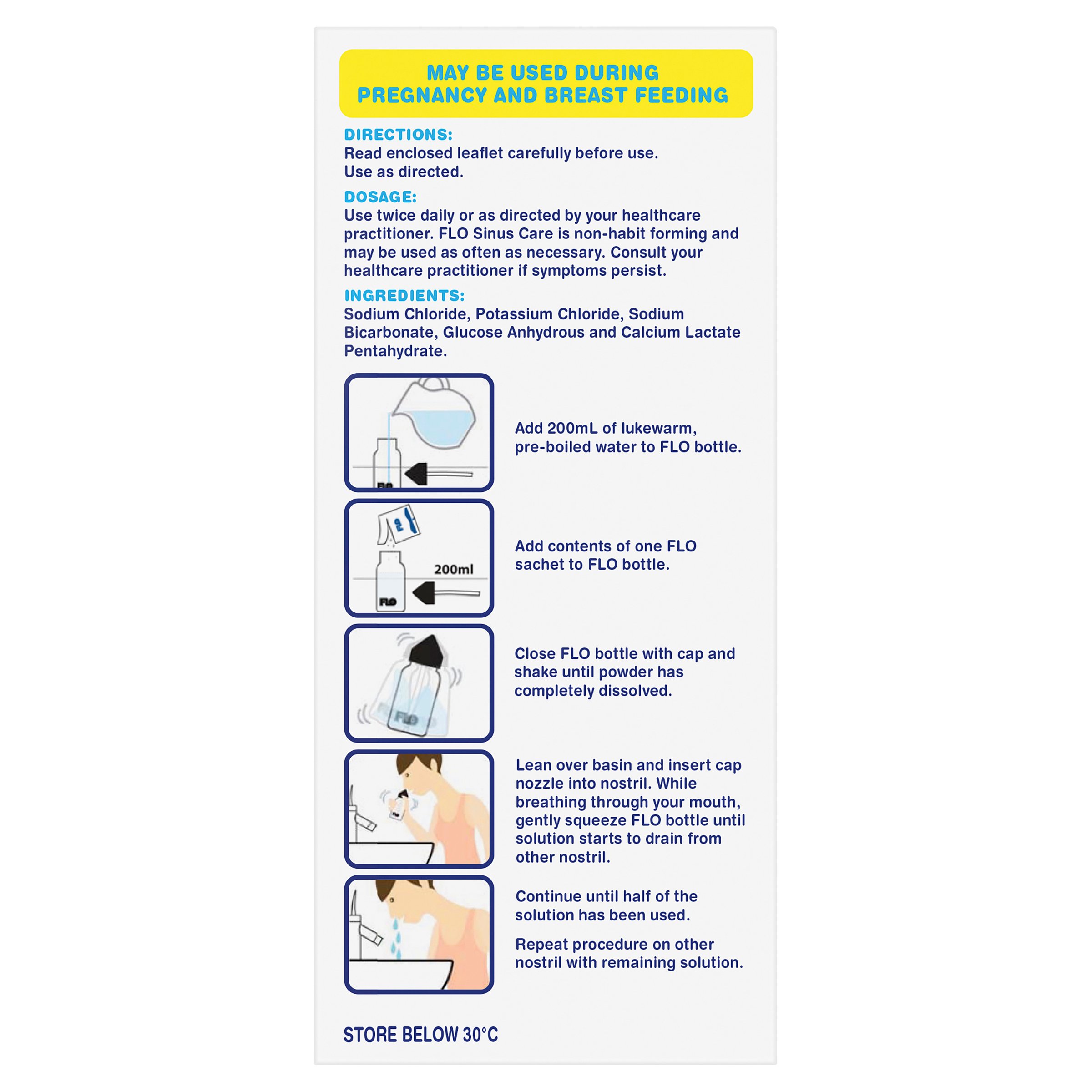 FLO Sinus Care Starter Kit 12 sachets - Image 3
