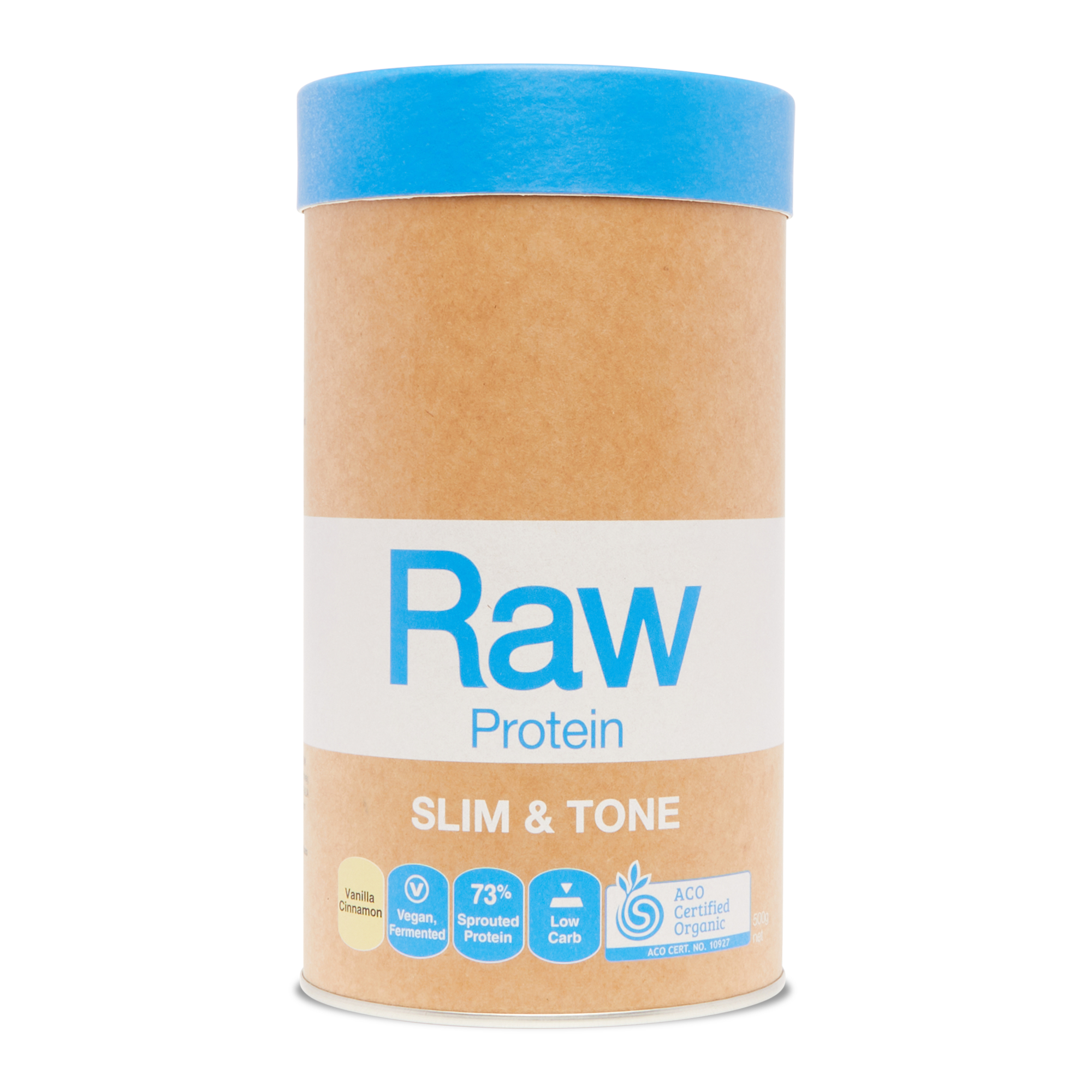 Amazonia Raw Protein Slim & Tone Vanilla Cinnamon 500g